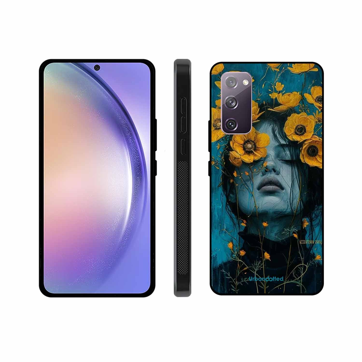 Wildflower Spirit Glass Case For Samsung S20 FE