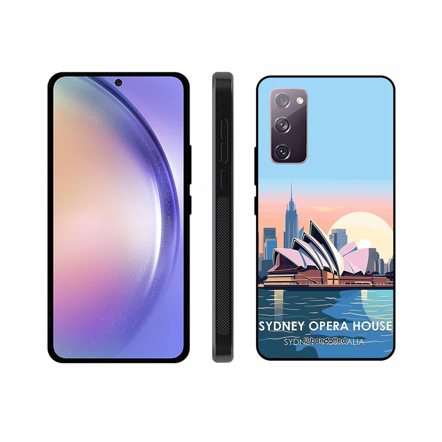 Sydney Opera House Sunrise Glass Case For Samsung S20 FE