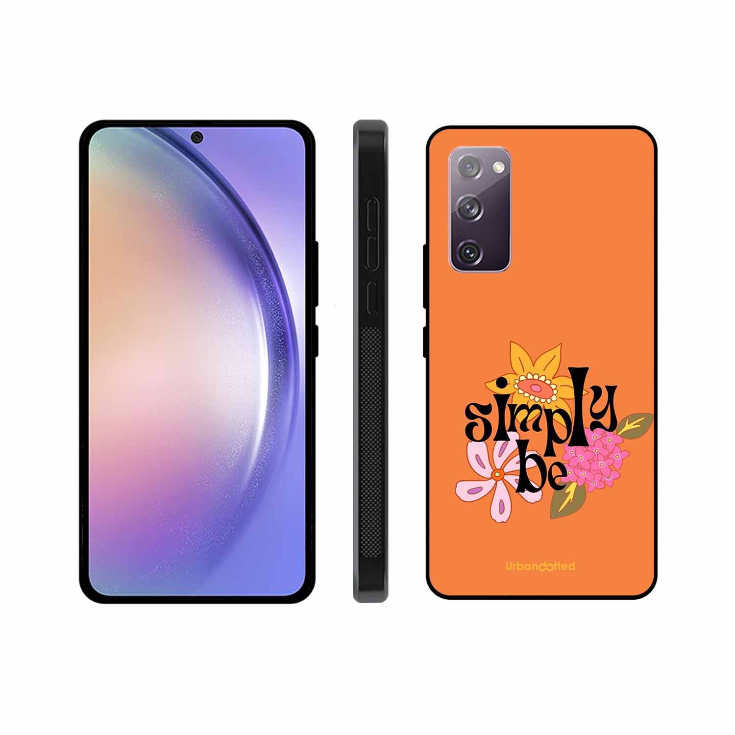 Simply Be Floral Glass Case For Samsung S20 FE