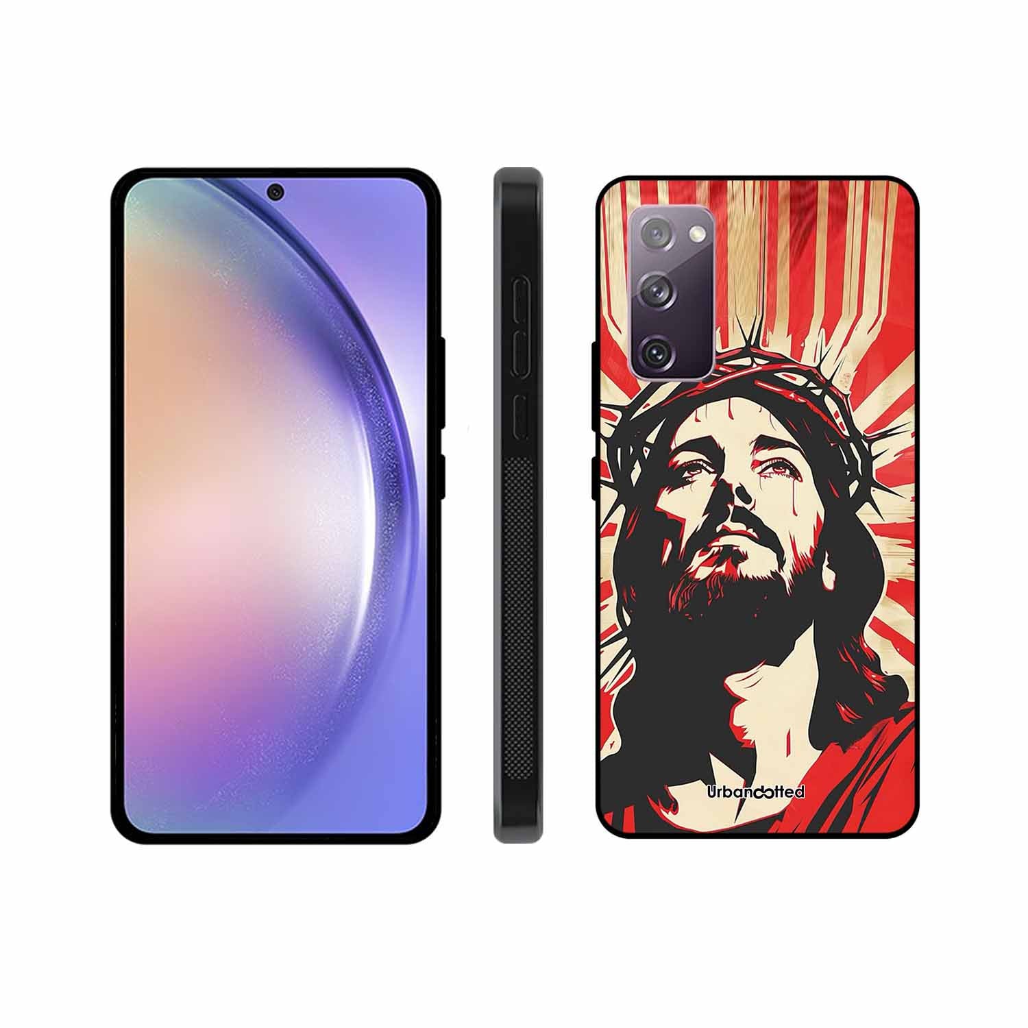 Spiritual Art Glass Case For Samsung S20 FE