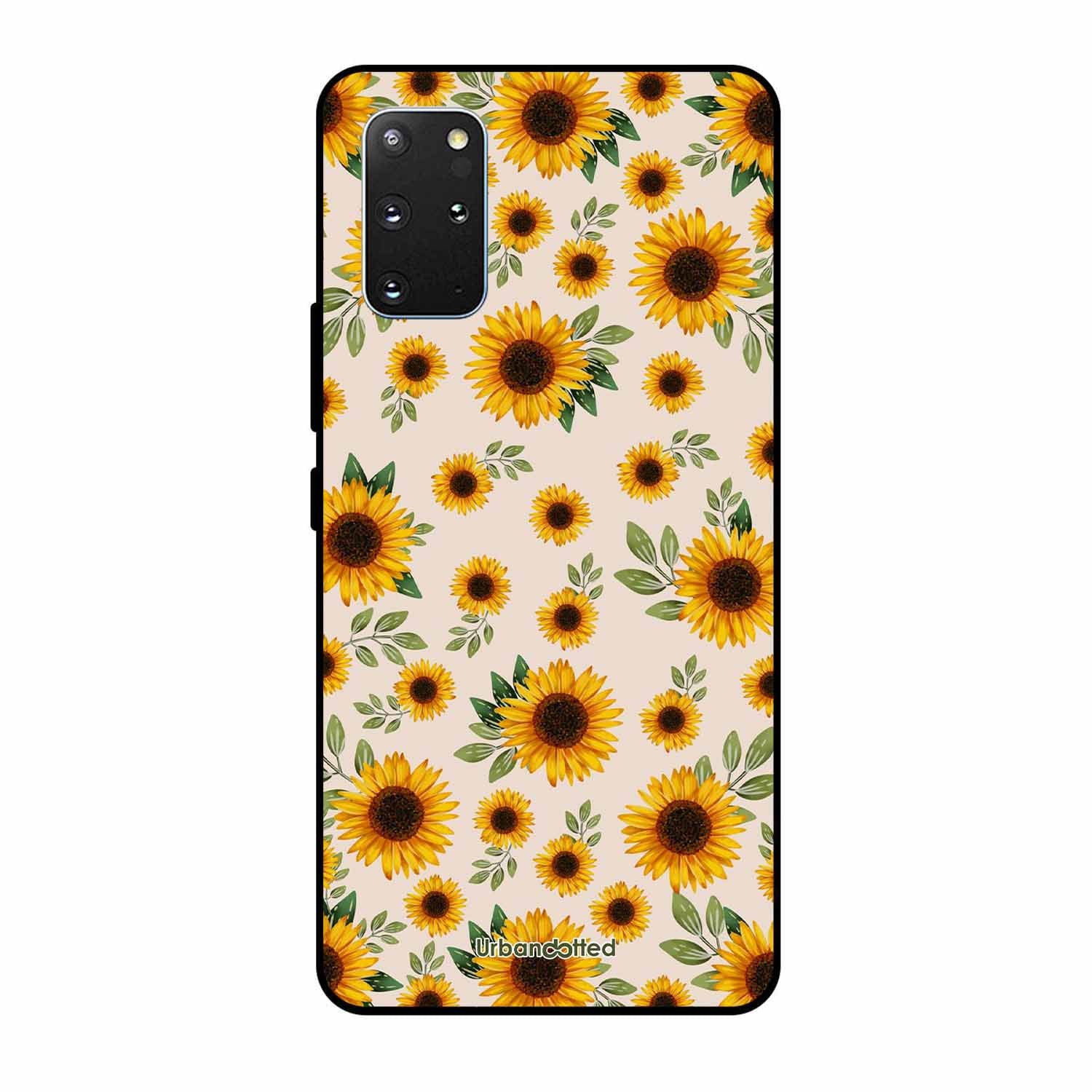 Summer Sunflowers Glass Case For Samsung S20 Plus