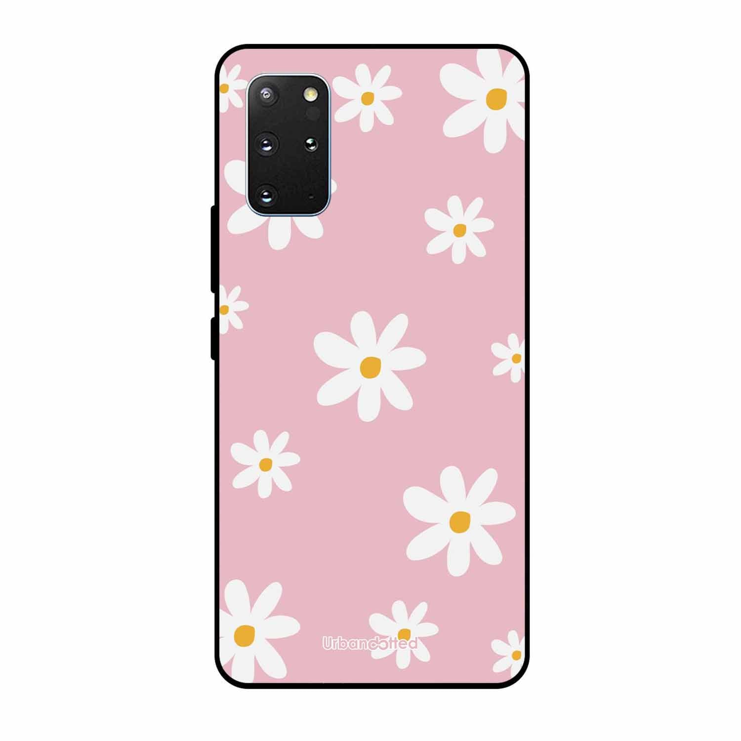 Pink Daisy Delight Glass Case For Samsung S20 Plus