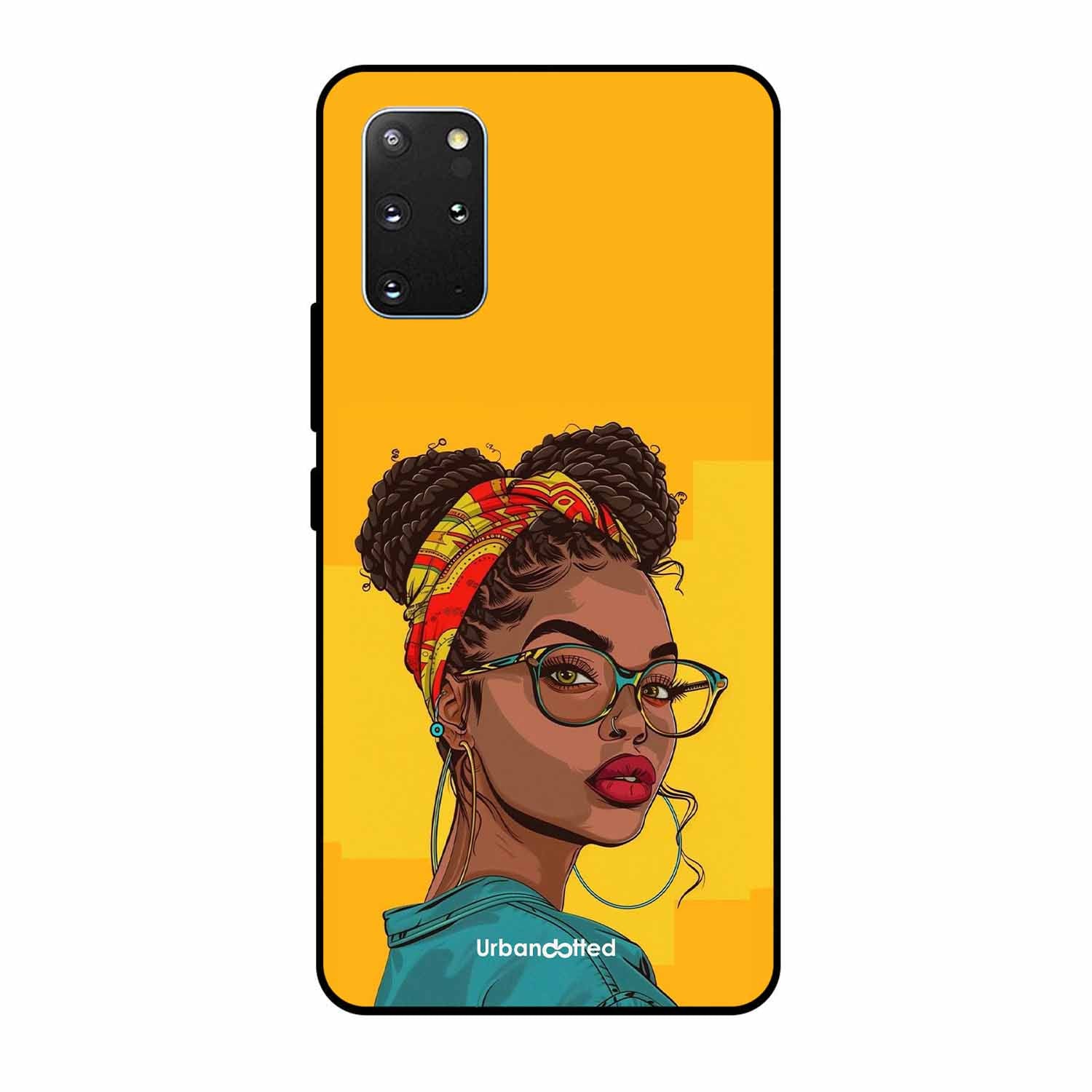 Headscarf Beauty Glass Case For Samsung S20 Plus