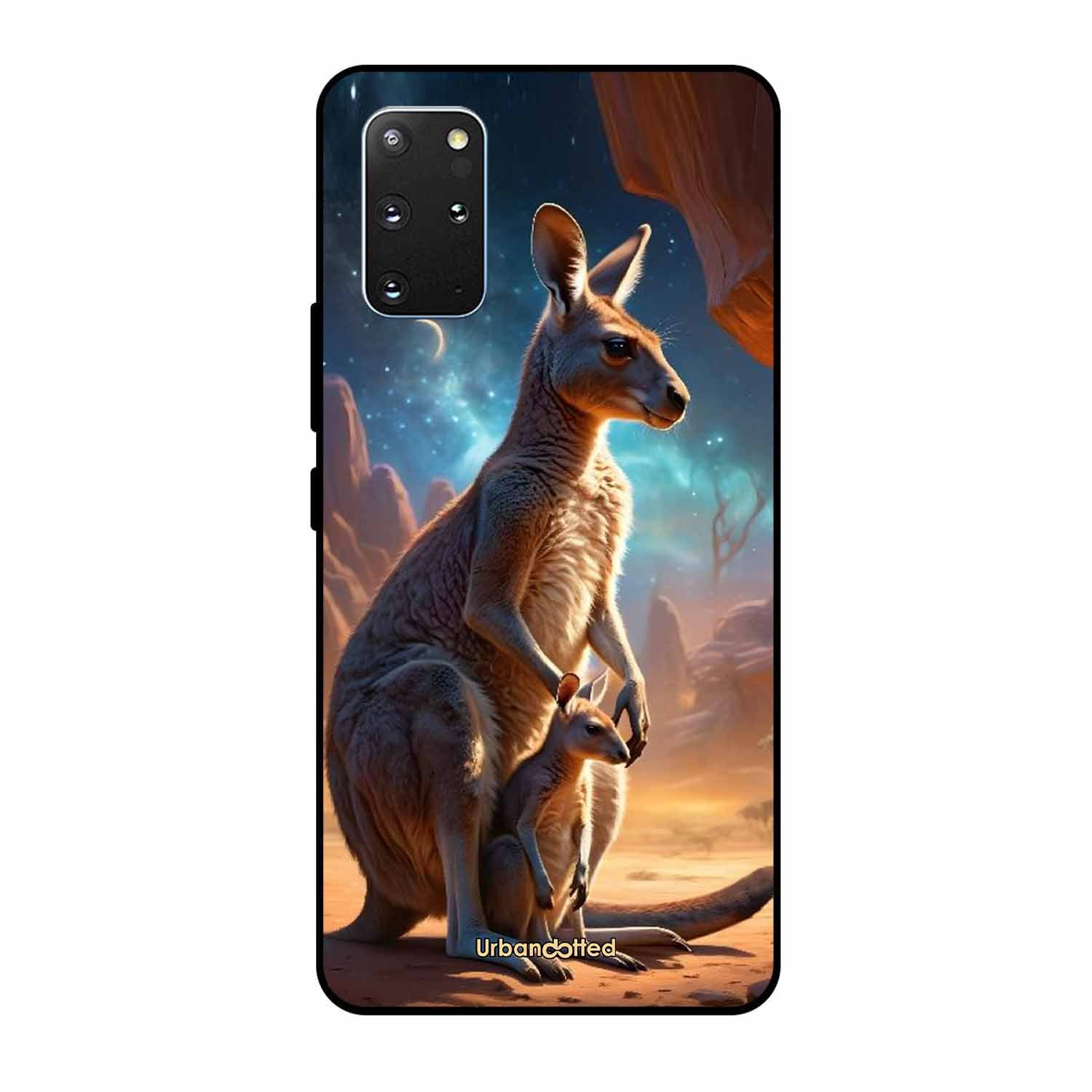 Kangaroo Mother Love Glass Case For Samsung S20 Plus