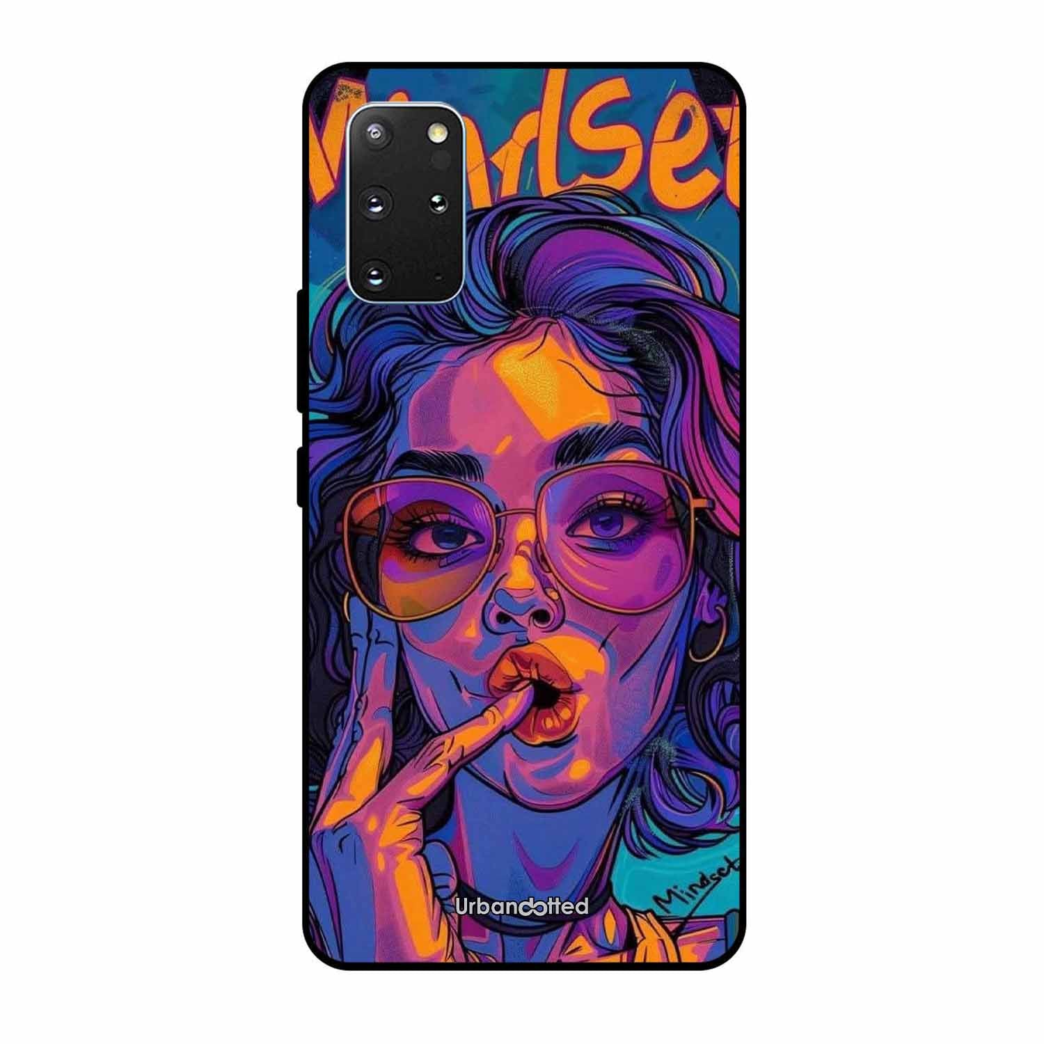 Vibrant Pop Art Girl Glass Case For Samsung S20 Plus
