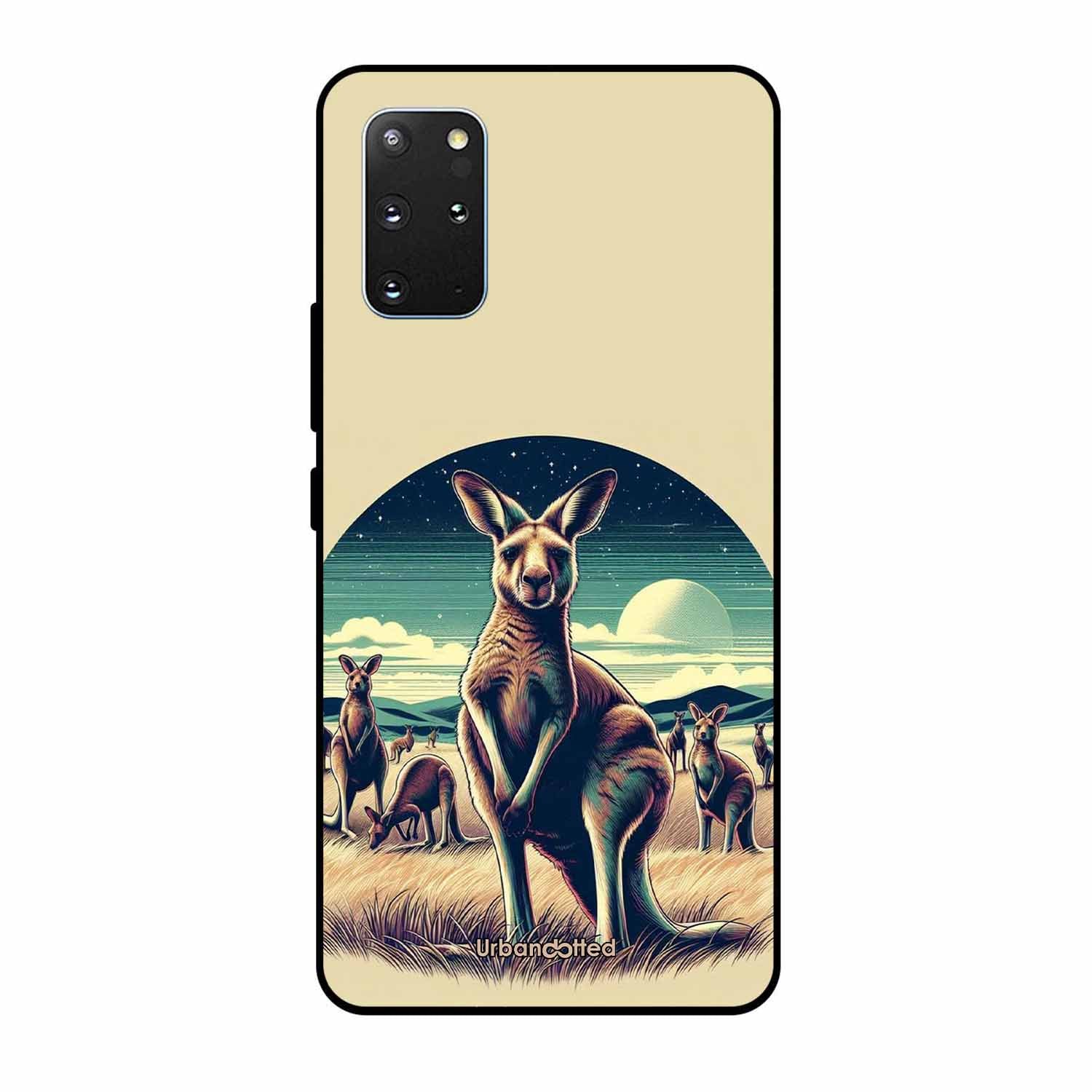 Kangaroo Mob Moonlight Glass Case For Samsung S20 Plus