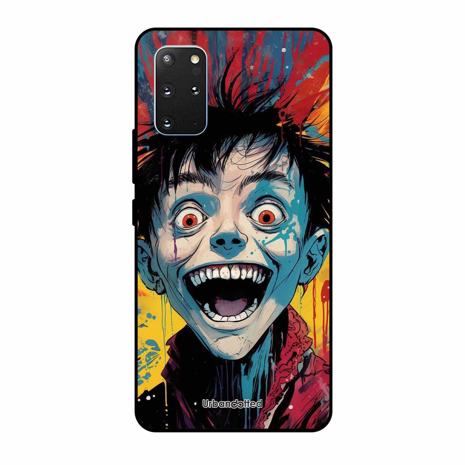 Distorted Joy Illustration Glass Case For Samsung S20 Plus