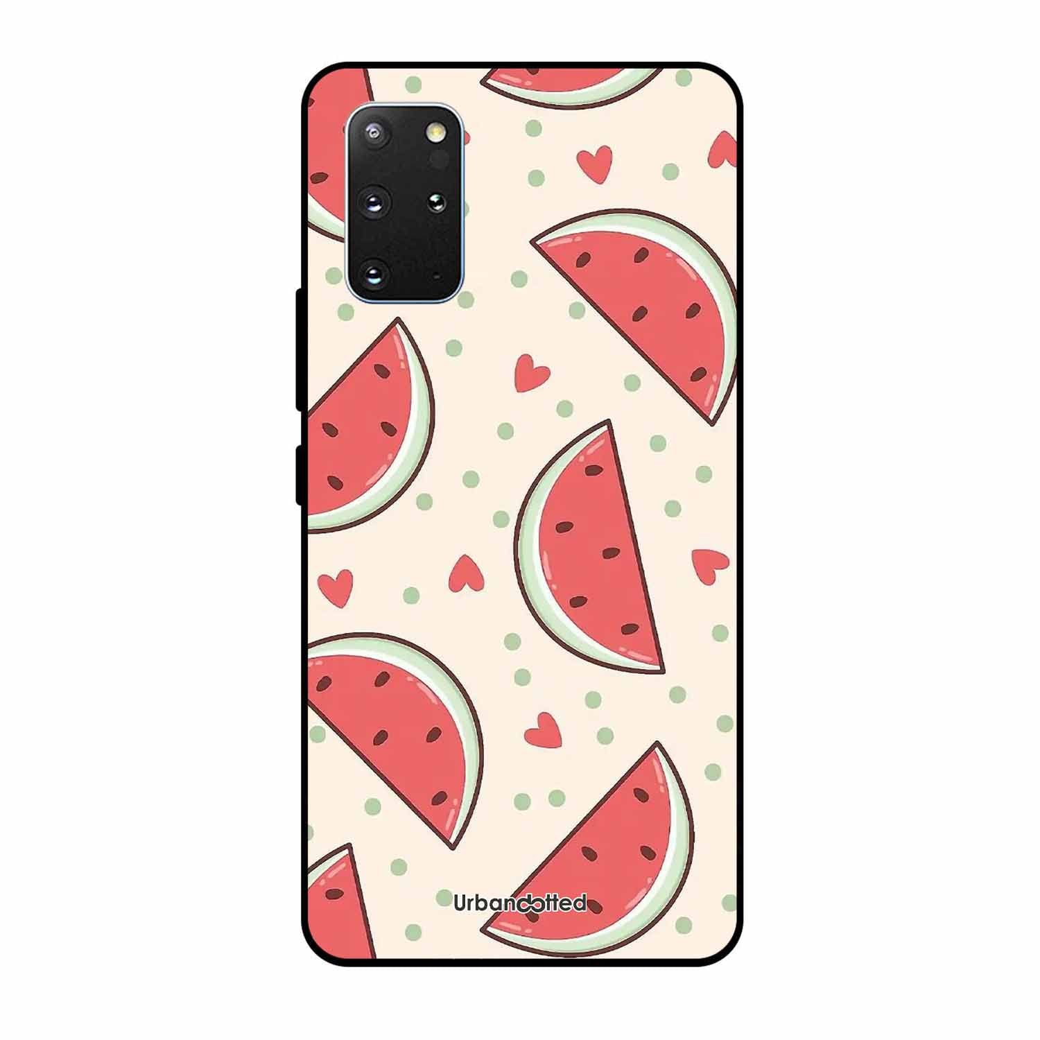 Watermelon Slice Fun Glass Case For Samsung S20 Plus