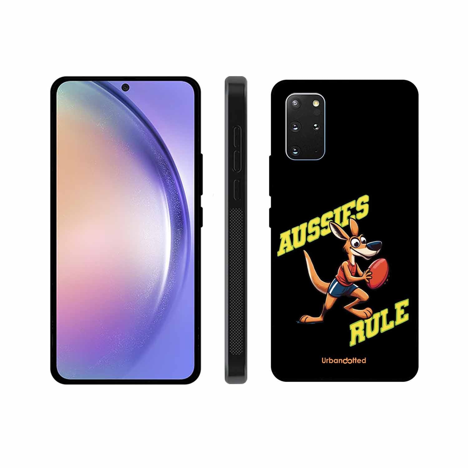 Aussies Rule Football Glass Case For Samsung S20 Plus
