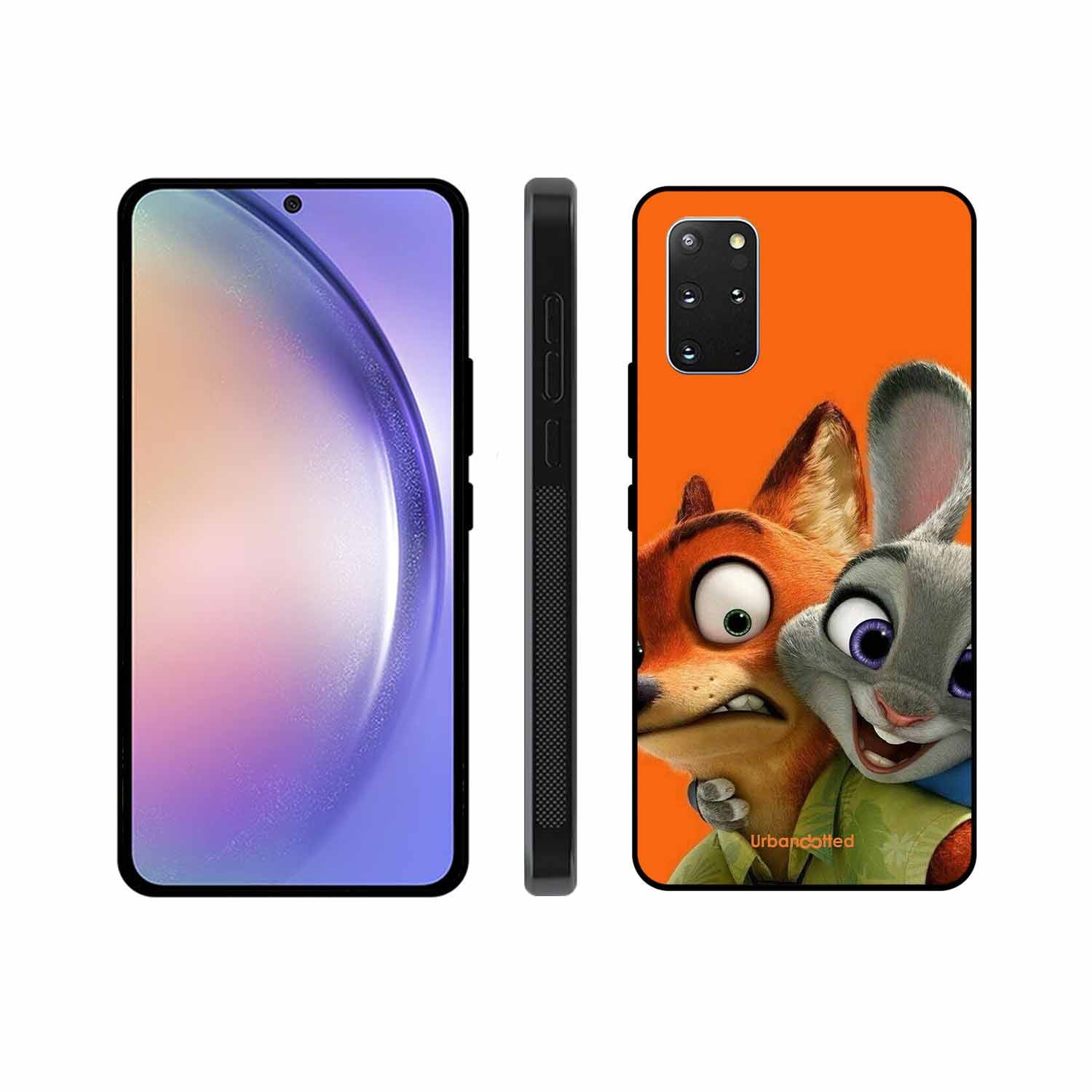 Zootopia Friends Glass Case For Samsung S20 Plus