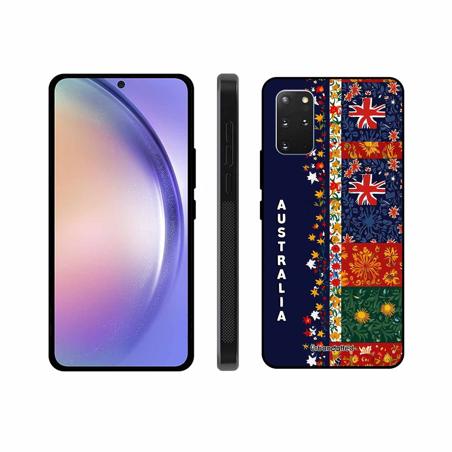 Australian National Pride Glass Case For Samsung S20 Plus