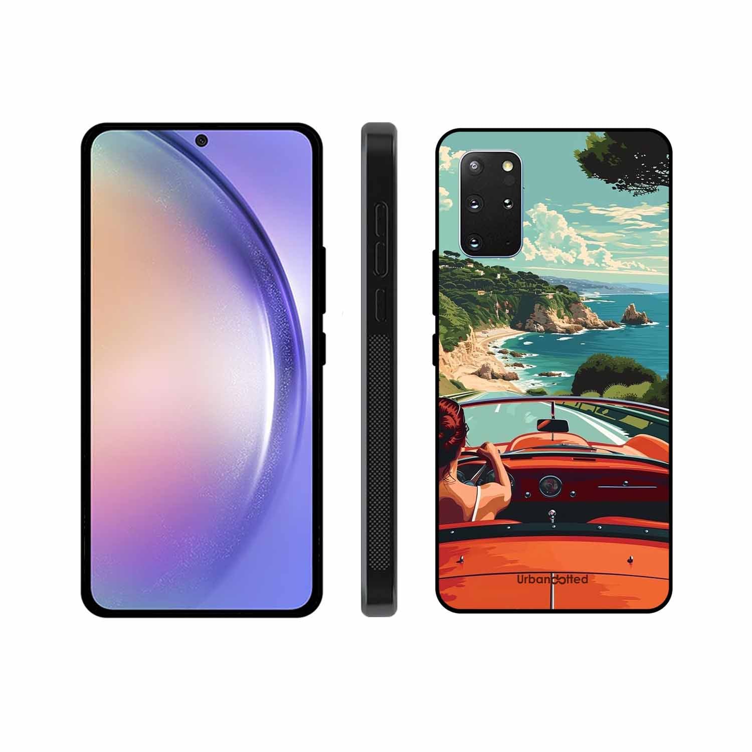 Ocean Breeze Road Trip Glass Case For Samsung S20 Plus