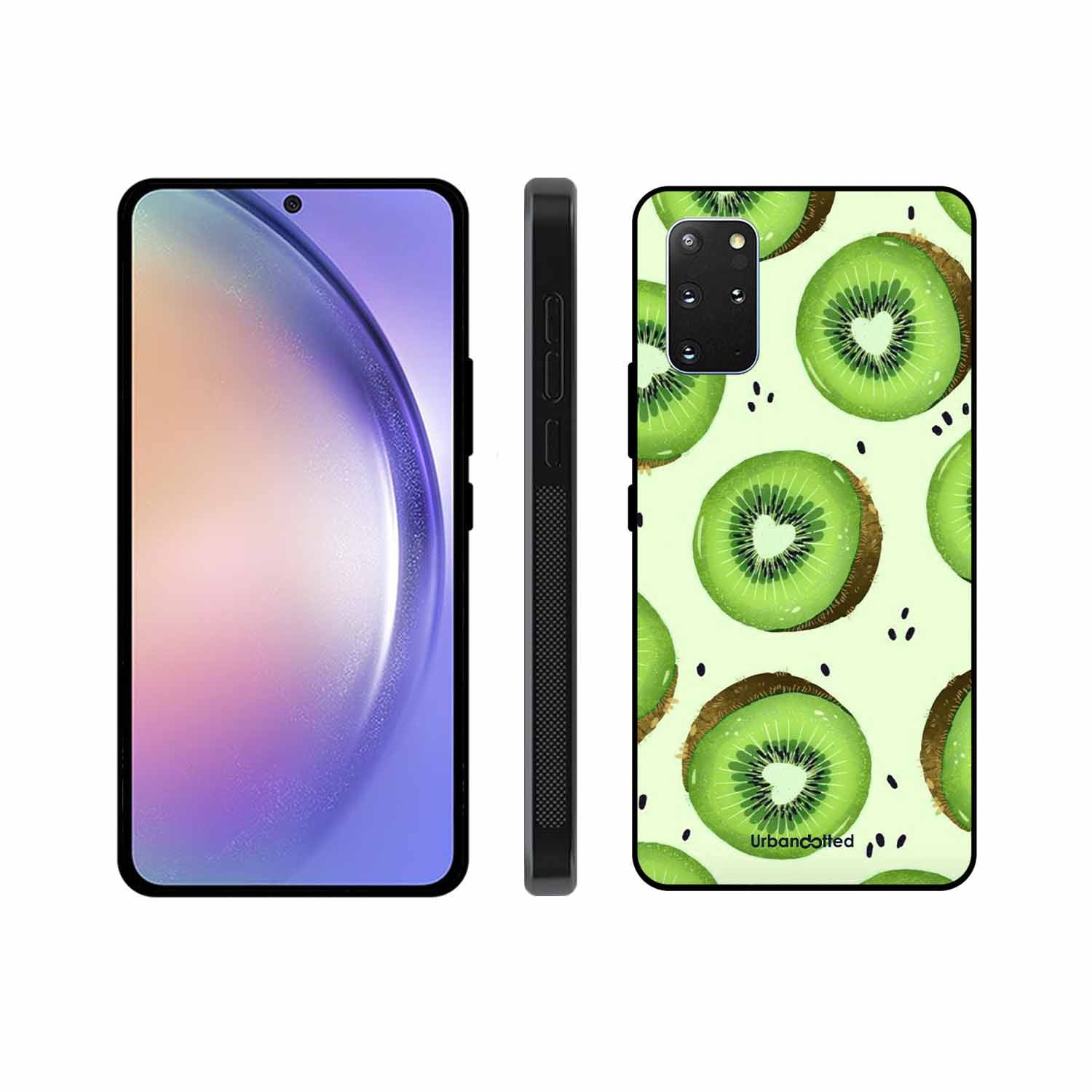 Tropical Kiwi Fruit Glass Case For Samsung S20 Plus