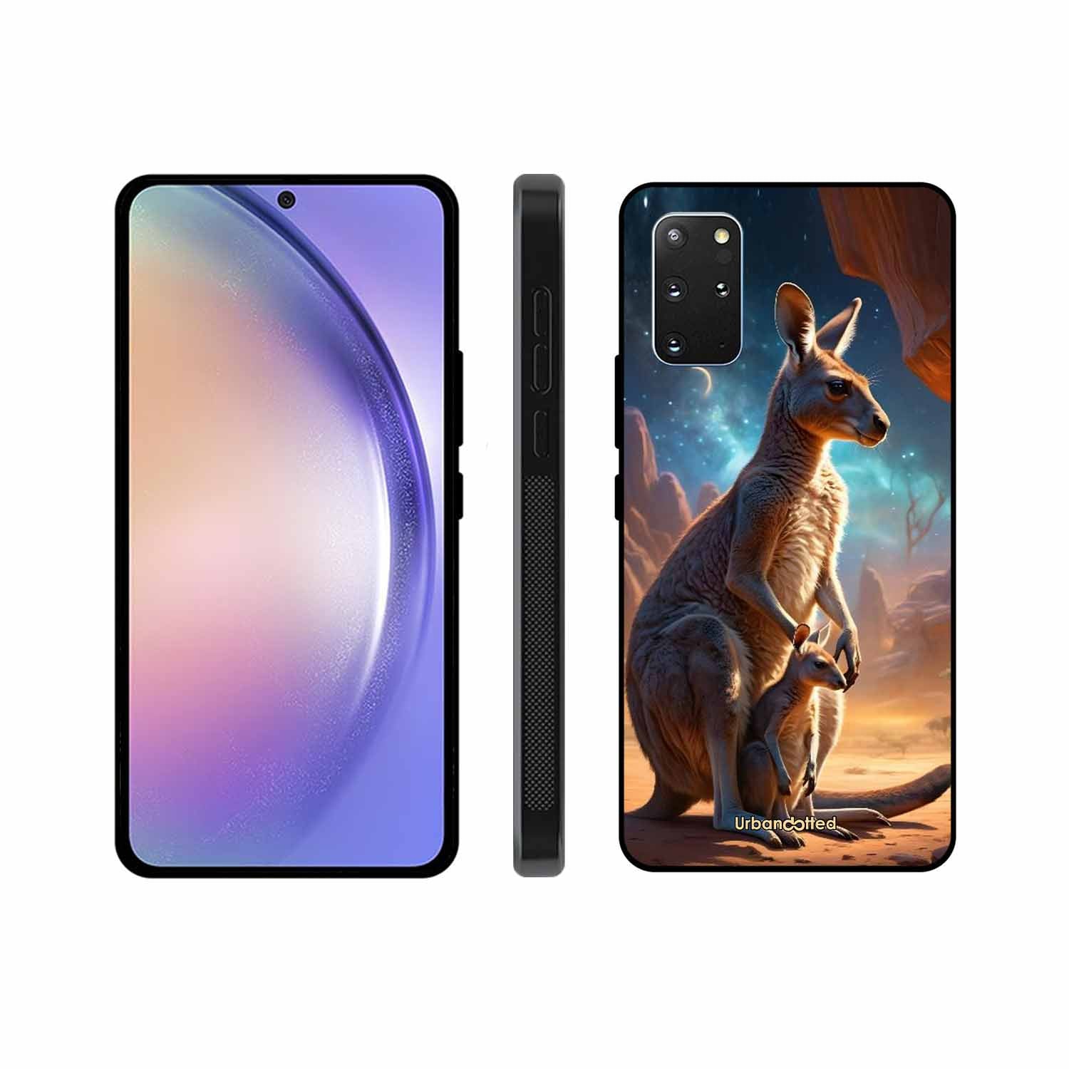 Kangaroo Mother Love Glass Case For Samsung S20 Plus