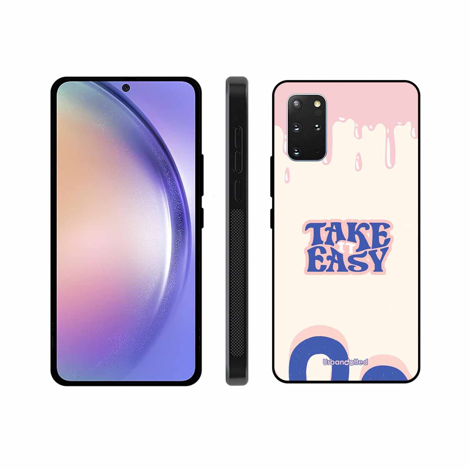 Take It Easy Drip Glass Case For Samsung S20 Plus