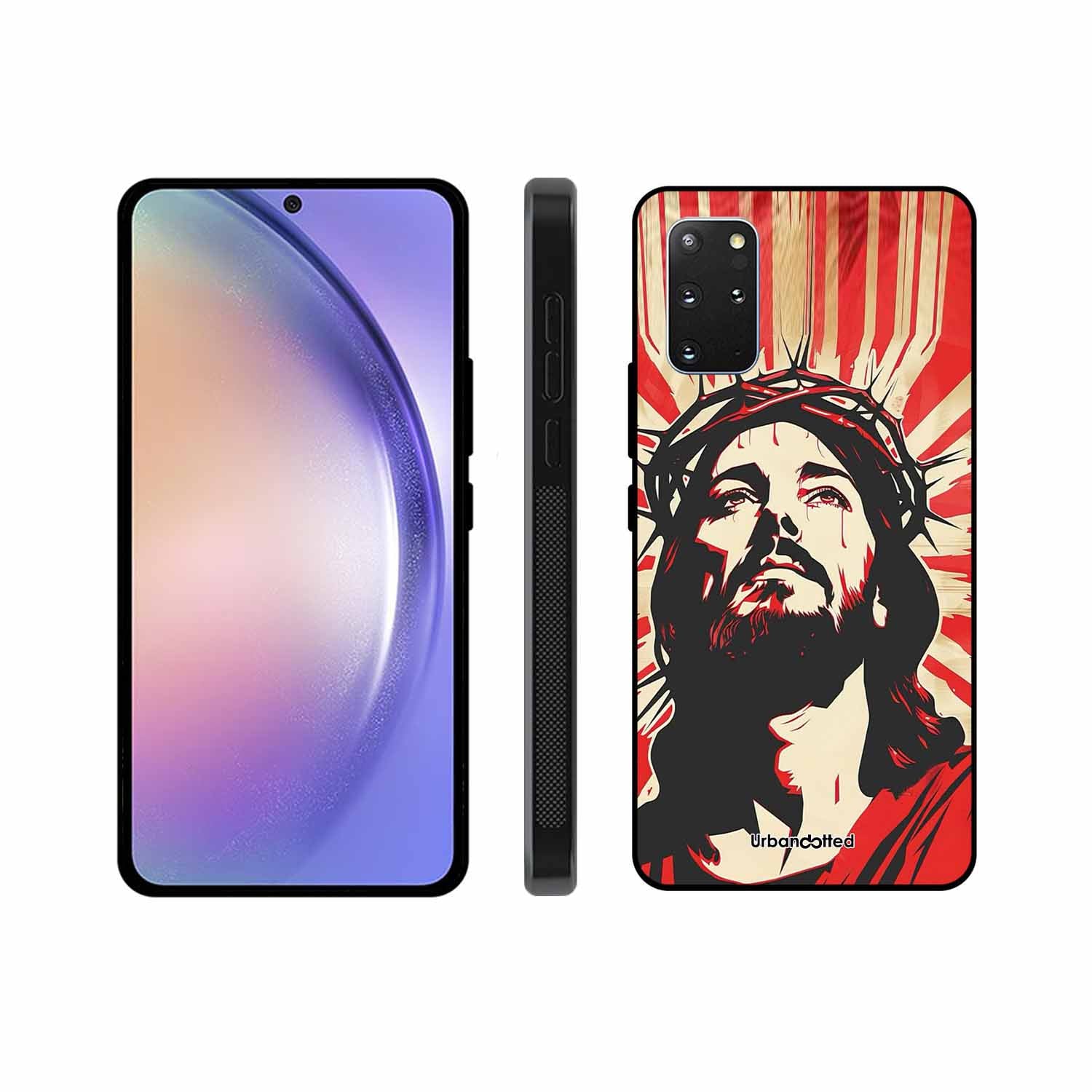 Spiritual Art Glass Case For Samsung S20 Plus