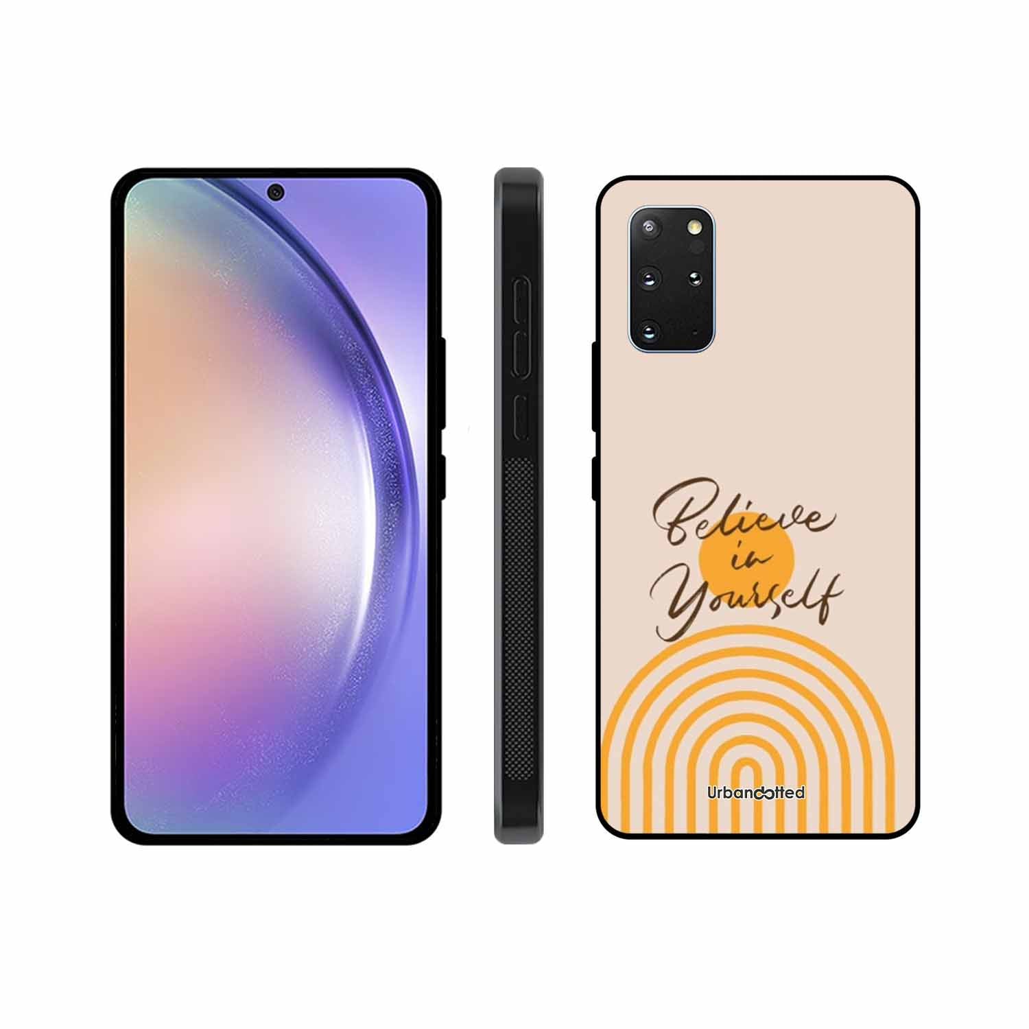 Believe In Yourself Rainbow Glass Case For Samsung S20 Plus