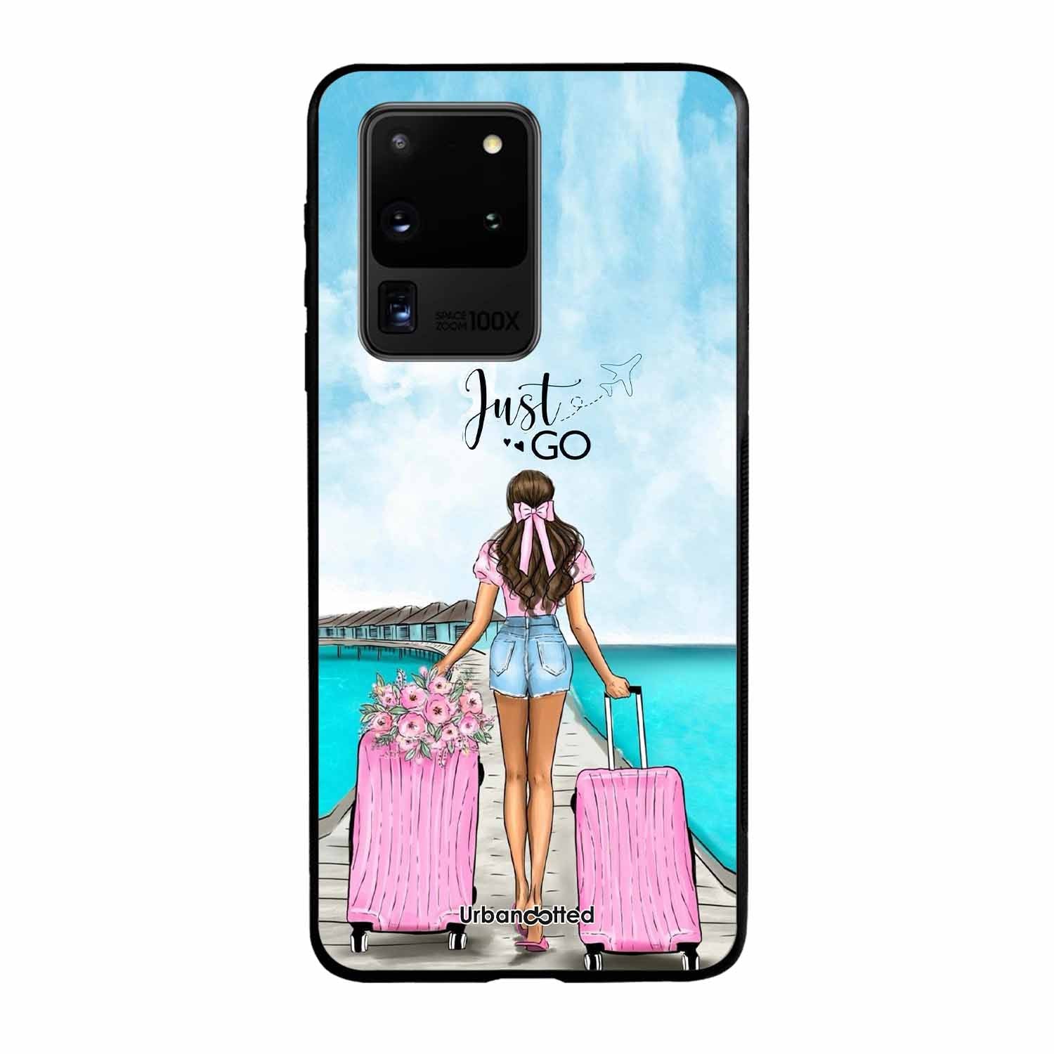 Just Go Travel Glass Case For Samsung S20 Ultra