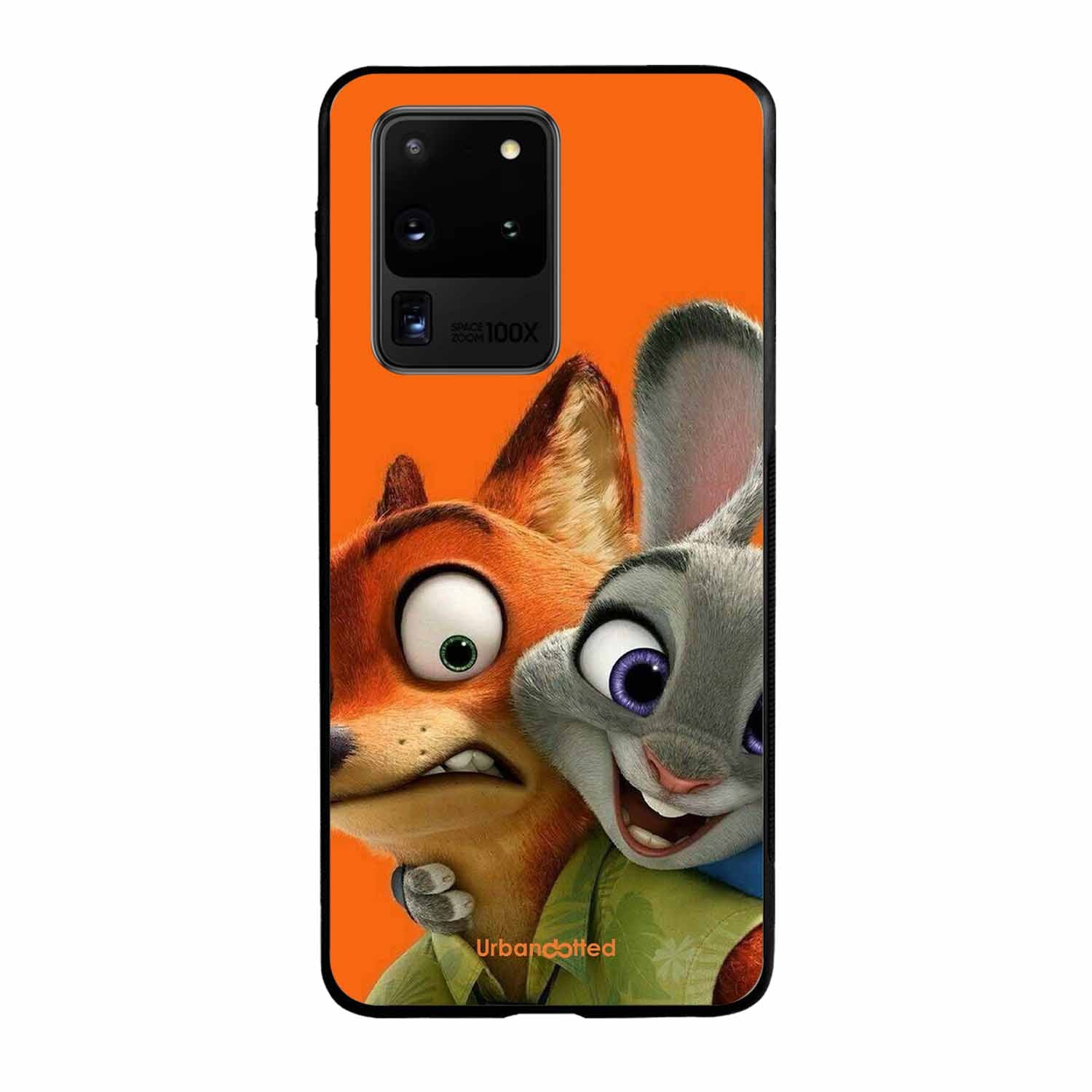 Zootopia Friends Glass Case For Samsung S20 Ultra