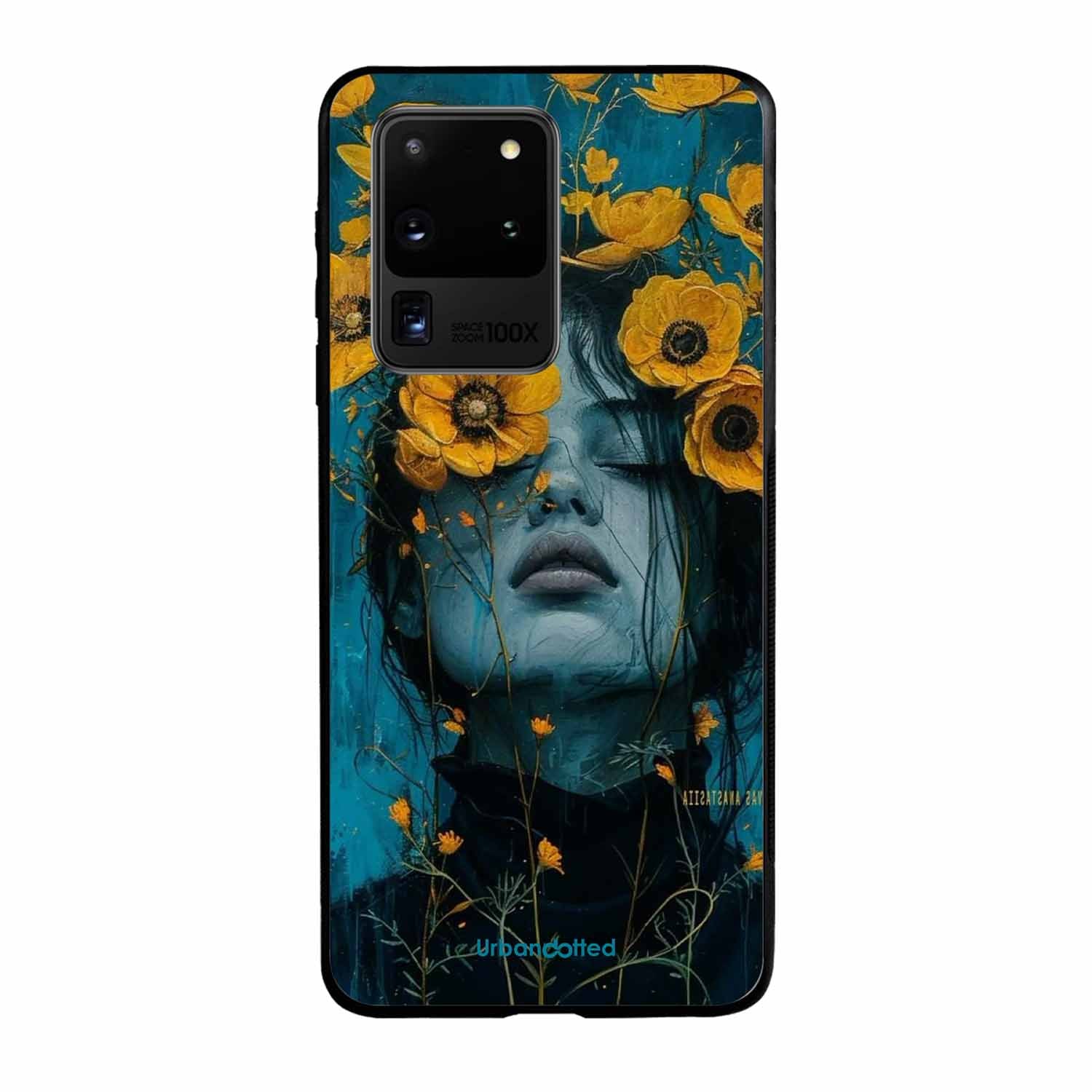 Wildflower Spirit Glass Case For Samsung S20 Ultra