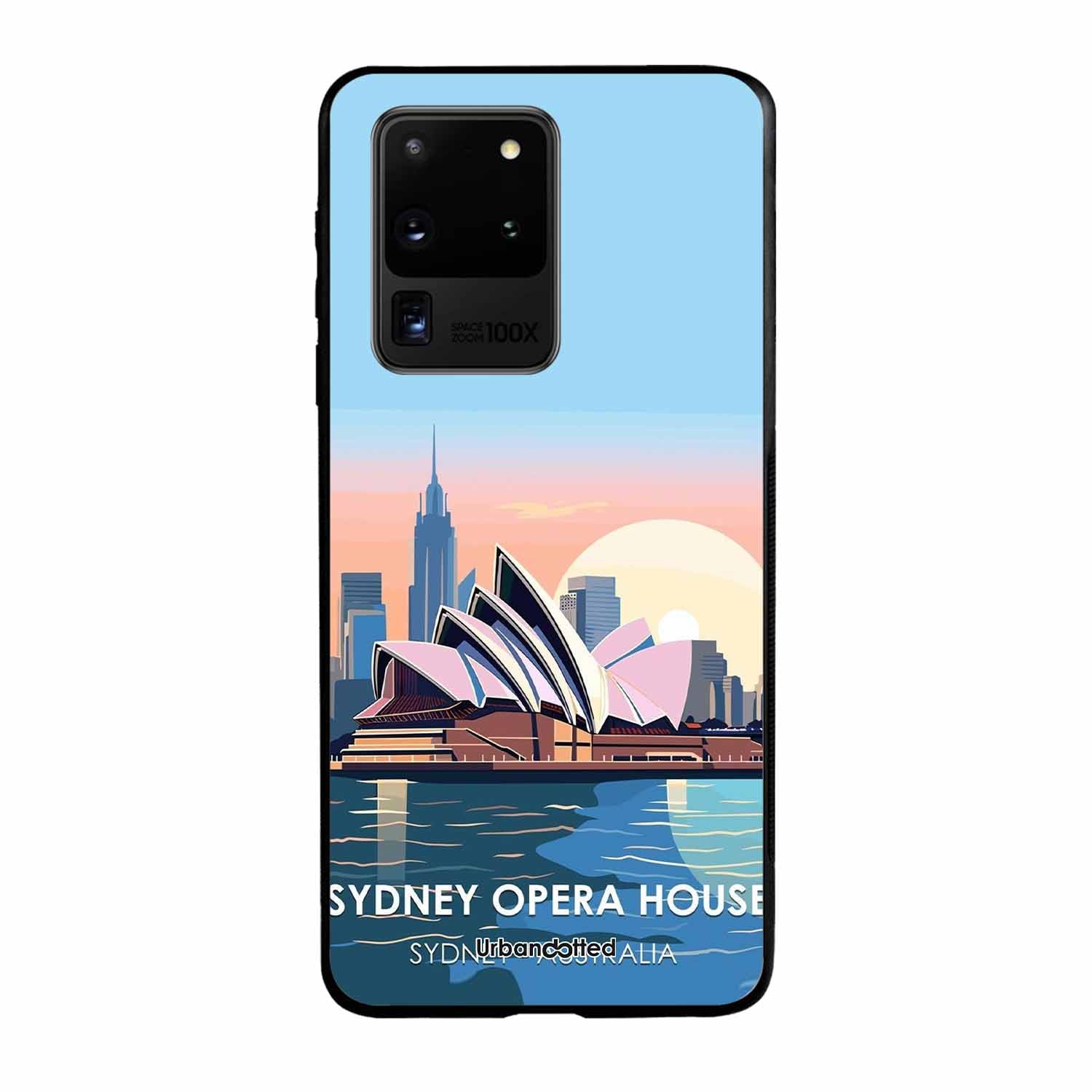 Sydney Opera House Sunrise Glass Case For Samsung S20 Ultra
