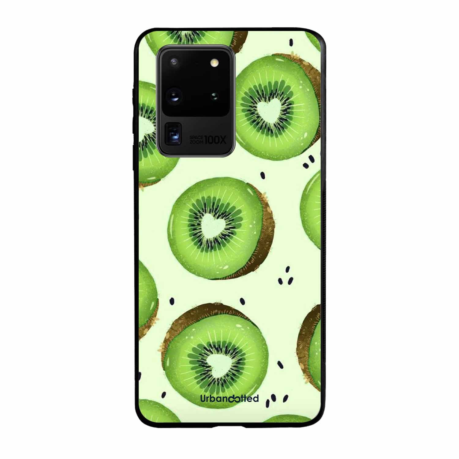 Tropical Kiwi Fruit Glass Case For Samsung S20 Ultra