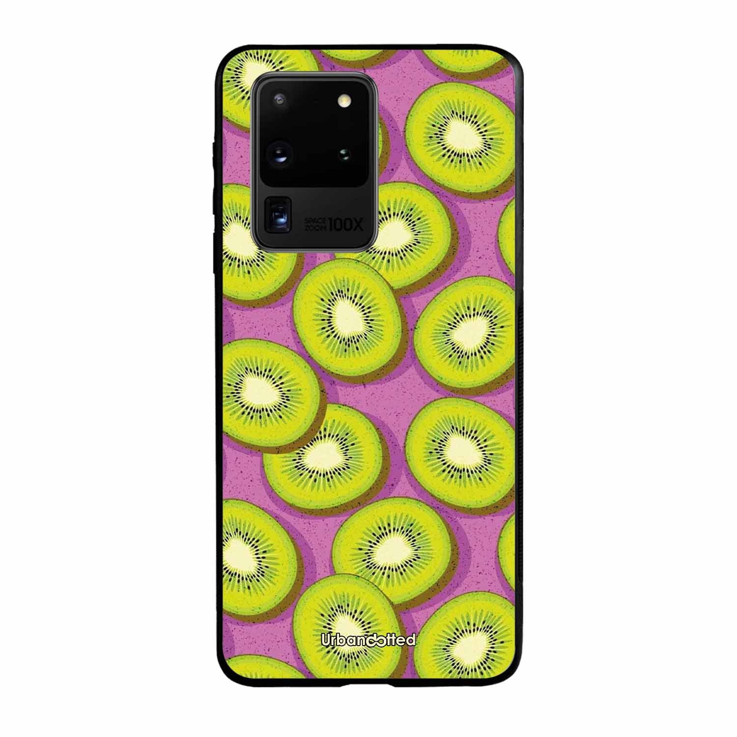 Refreshing Kiwi Glass Case For Samsung S20 Ultra
