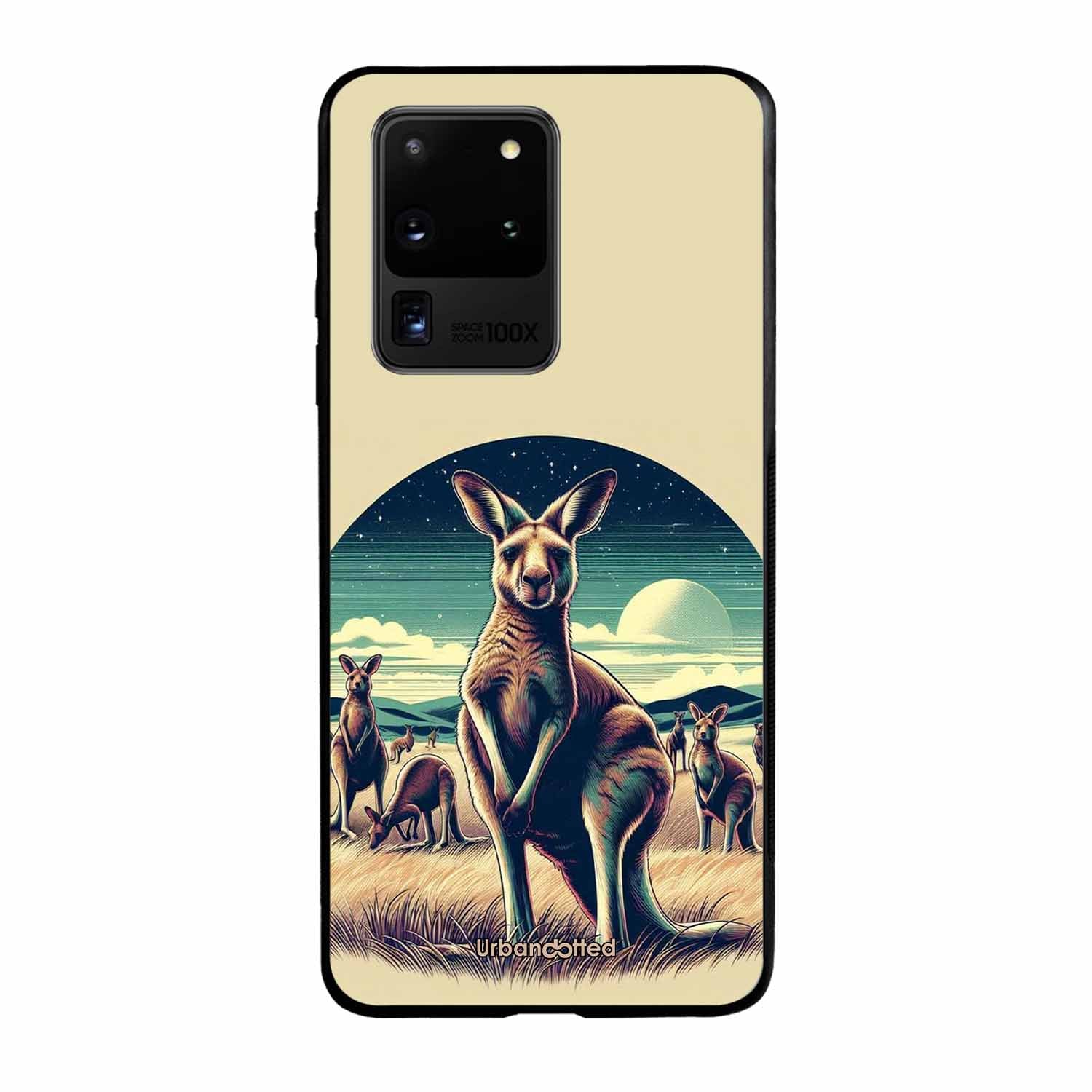Kangaroo Mob Moonlight Glass Case For Samsung S20 Ultra