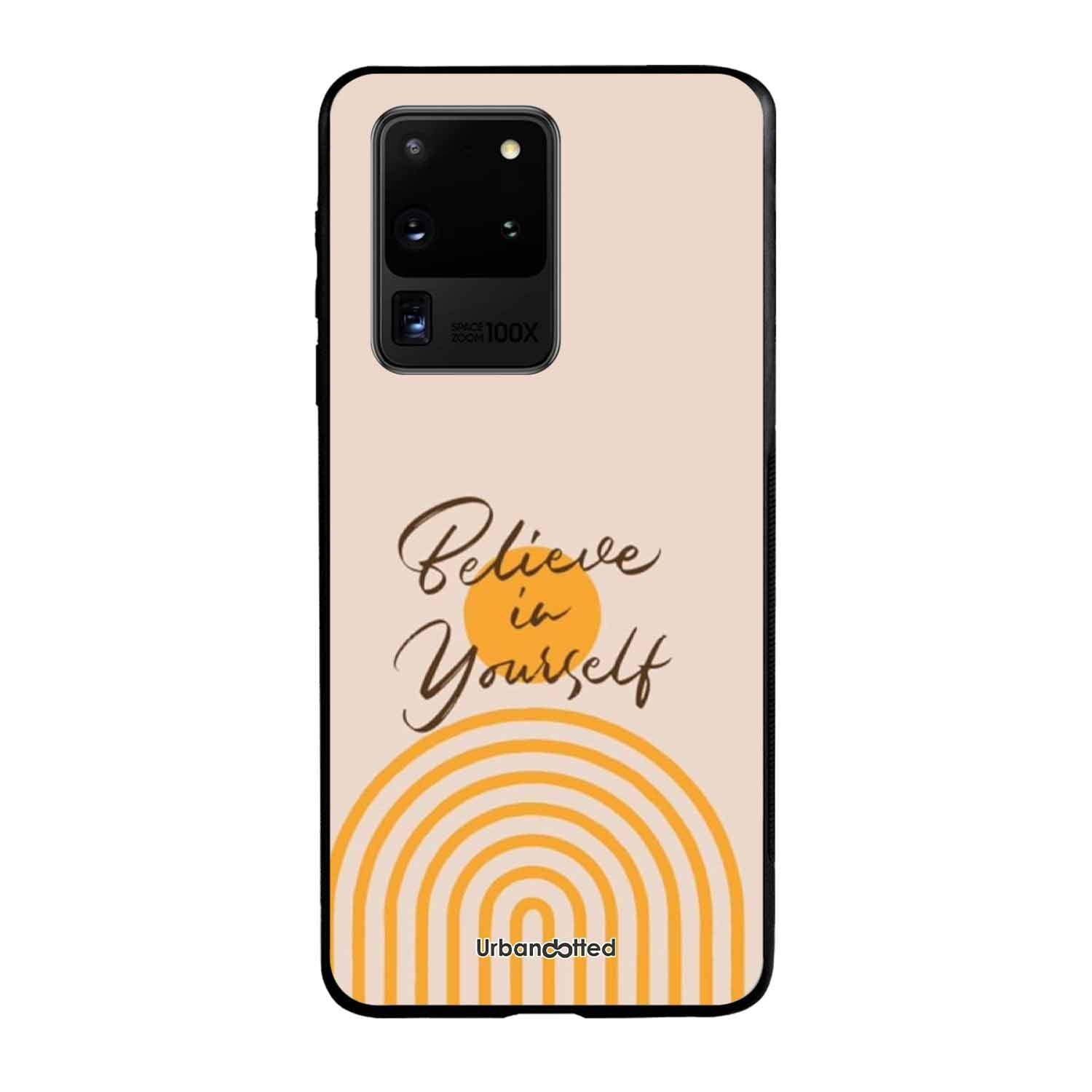 Believe In Yourself Rainbow Glass Case For Samsung S20 Ultra