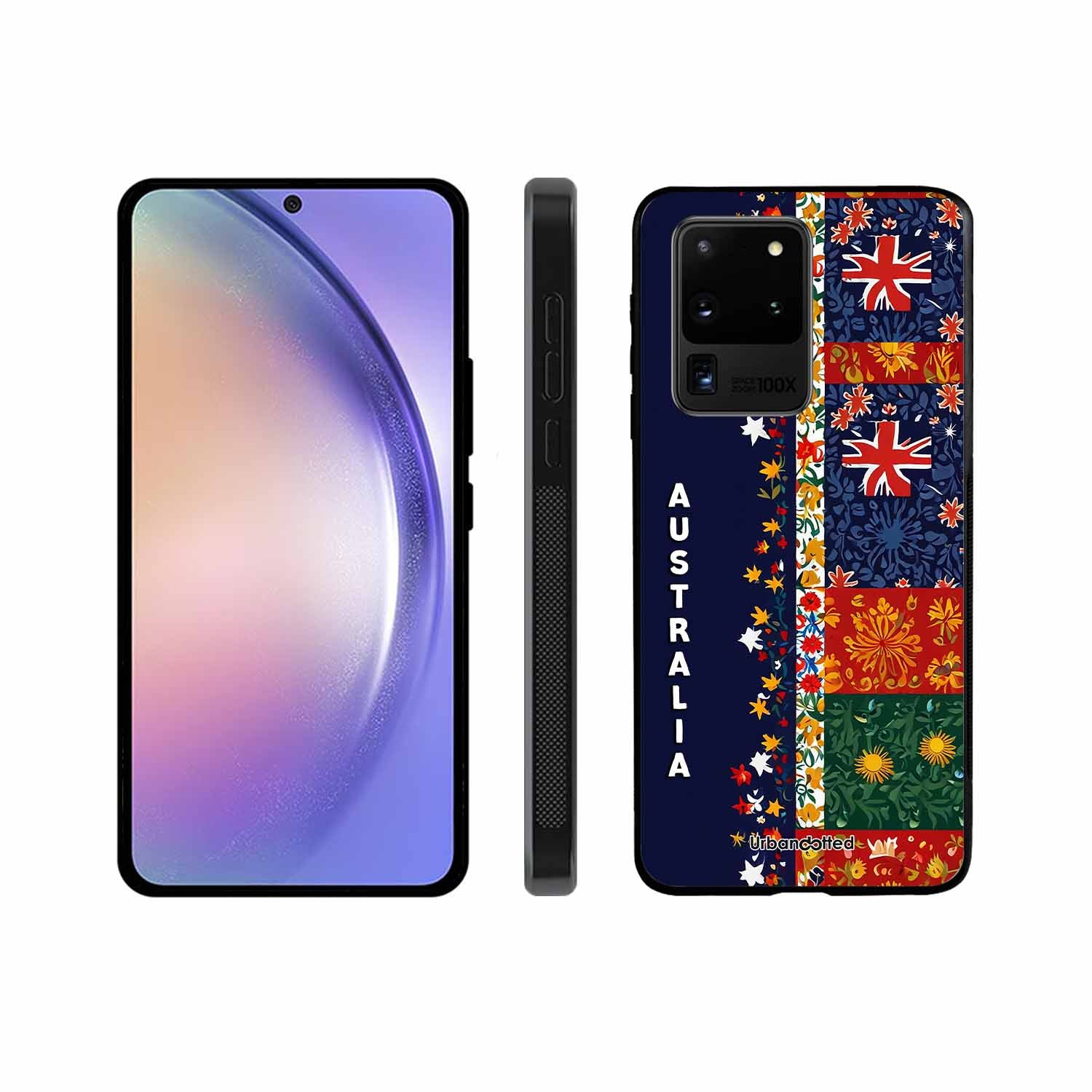 Australian National Pride Glass Case For Samsung S20 Ultra