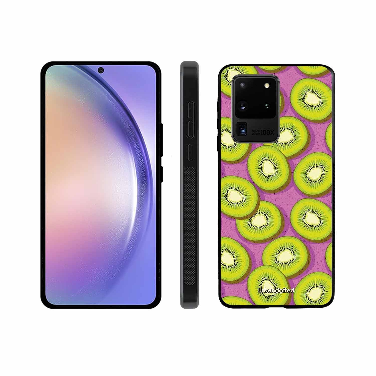 Refreshing Kiwi Glass Case For Samsung S20 Ultra