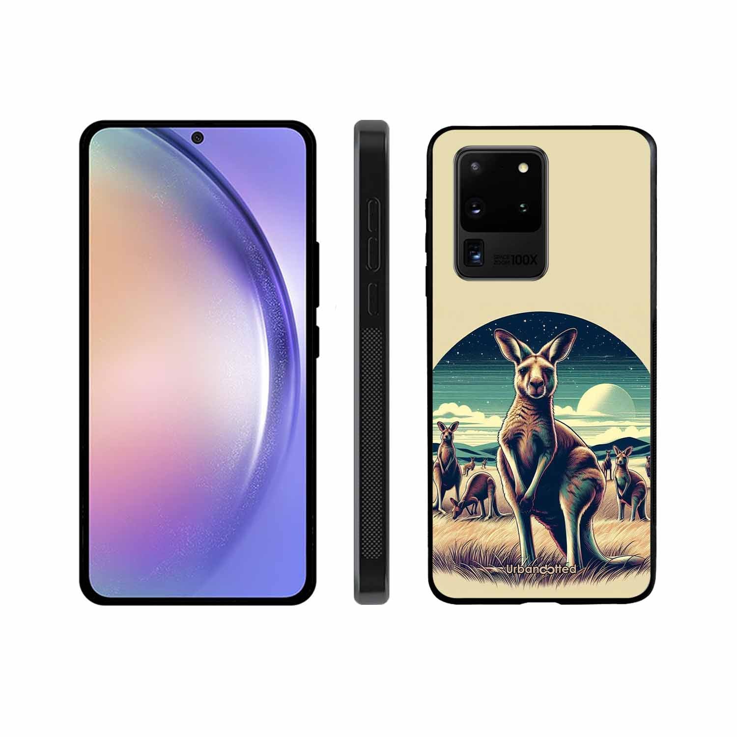 Kangaroo Mob Moonlight Glass Case For Samsung S20 Ultra