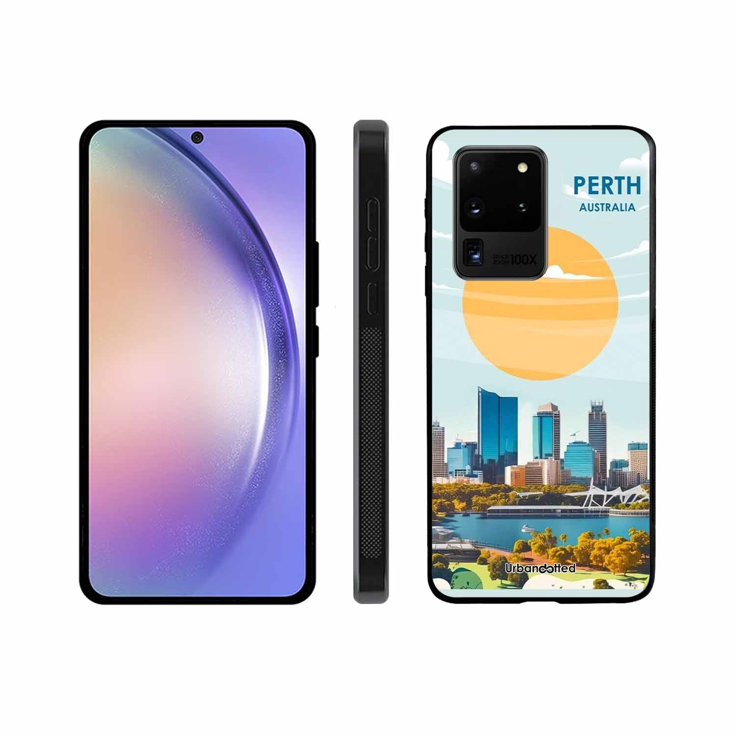 Western Australia Cityscape Glass Case For Samsung S20 Ultra