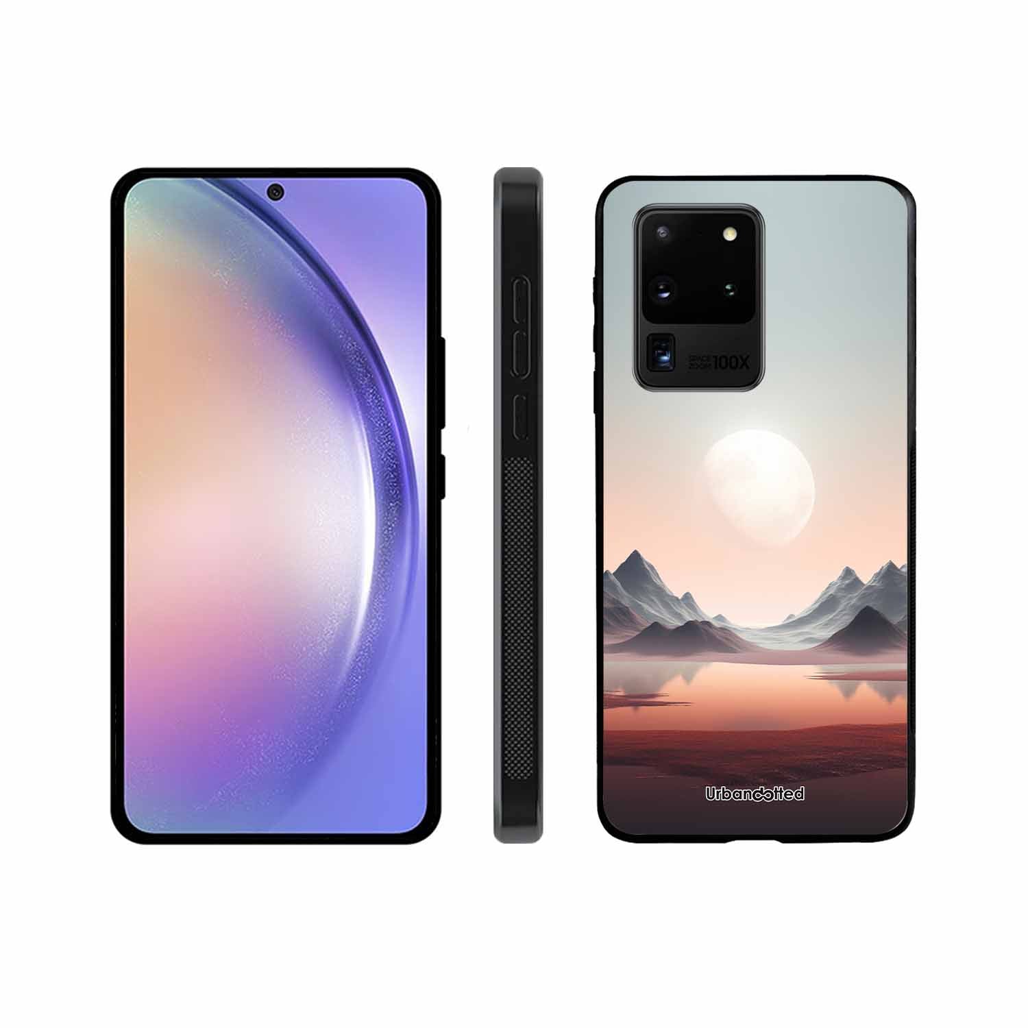 Tranquil Landscape Reflection Glass Case For Samsung S20 Ultra