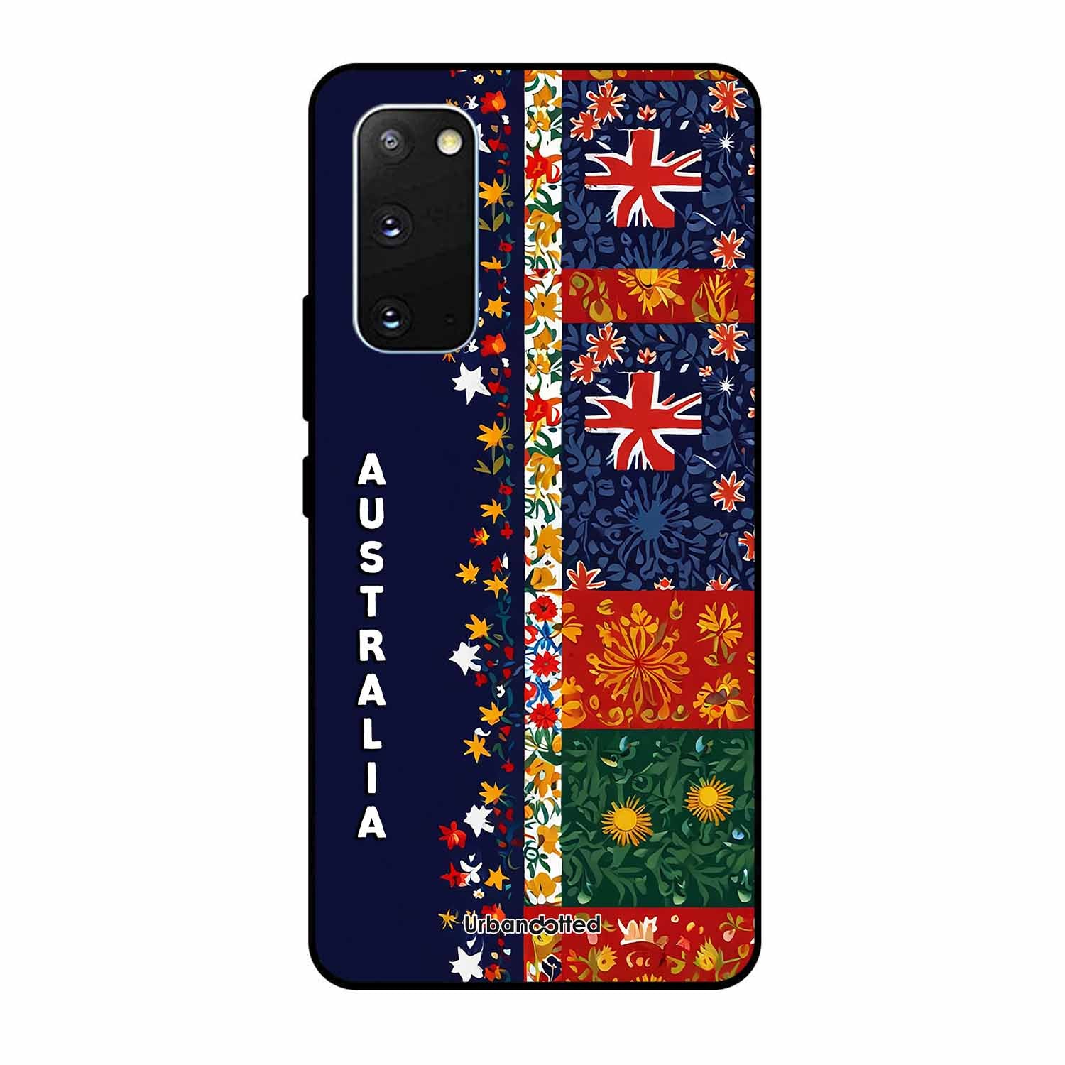 Australian National Pride Glass Case For Samsung S20