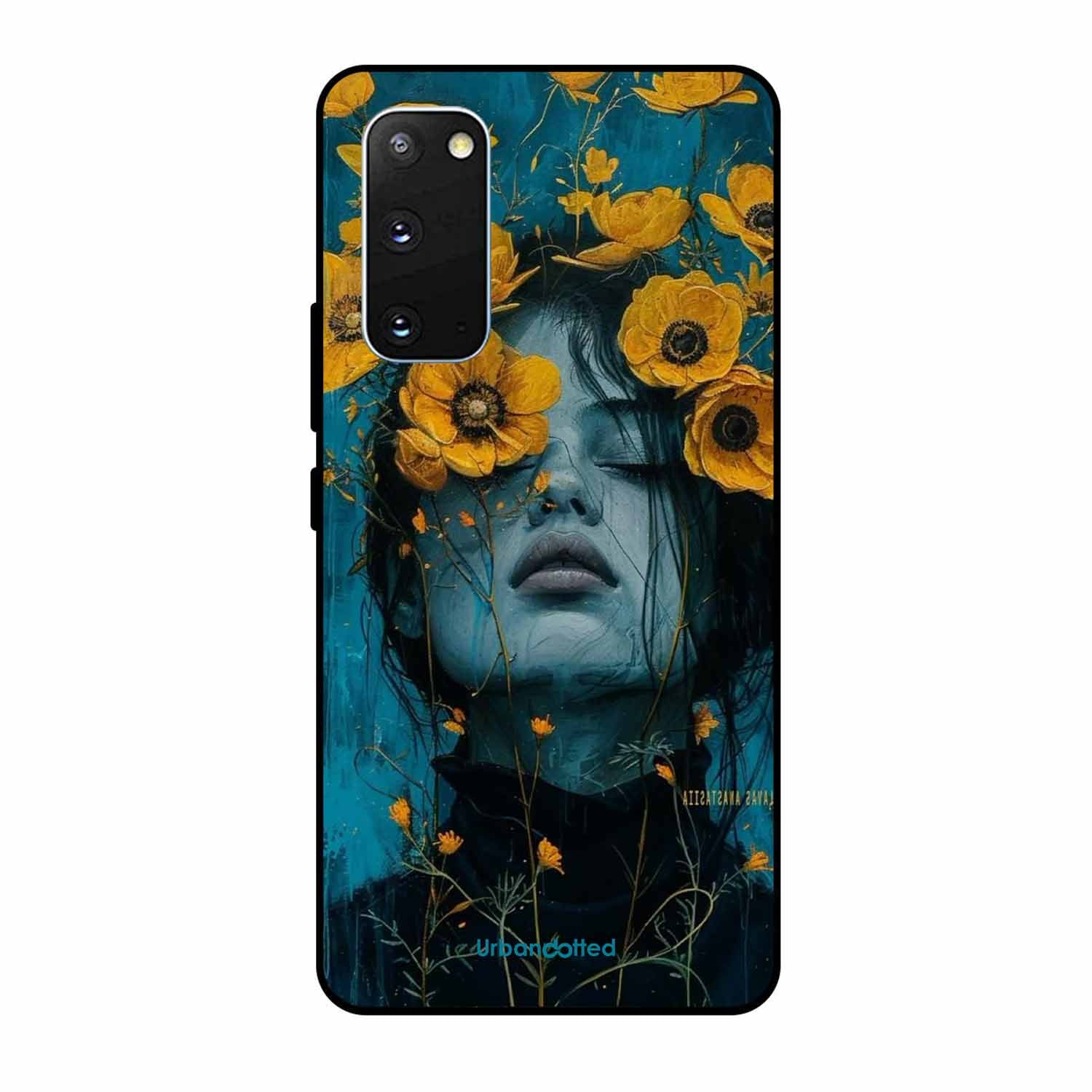 Wildflower Spirit Glass Case For Samsung S20