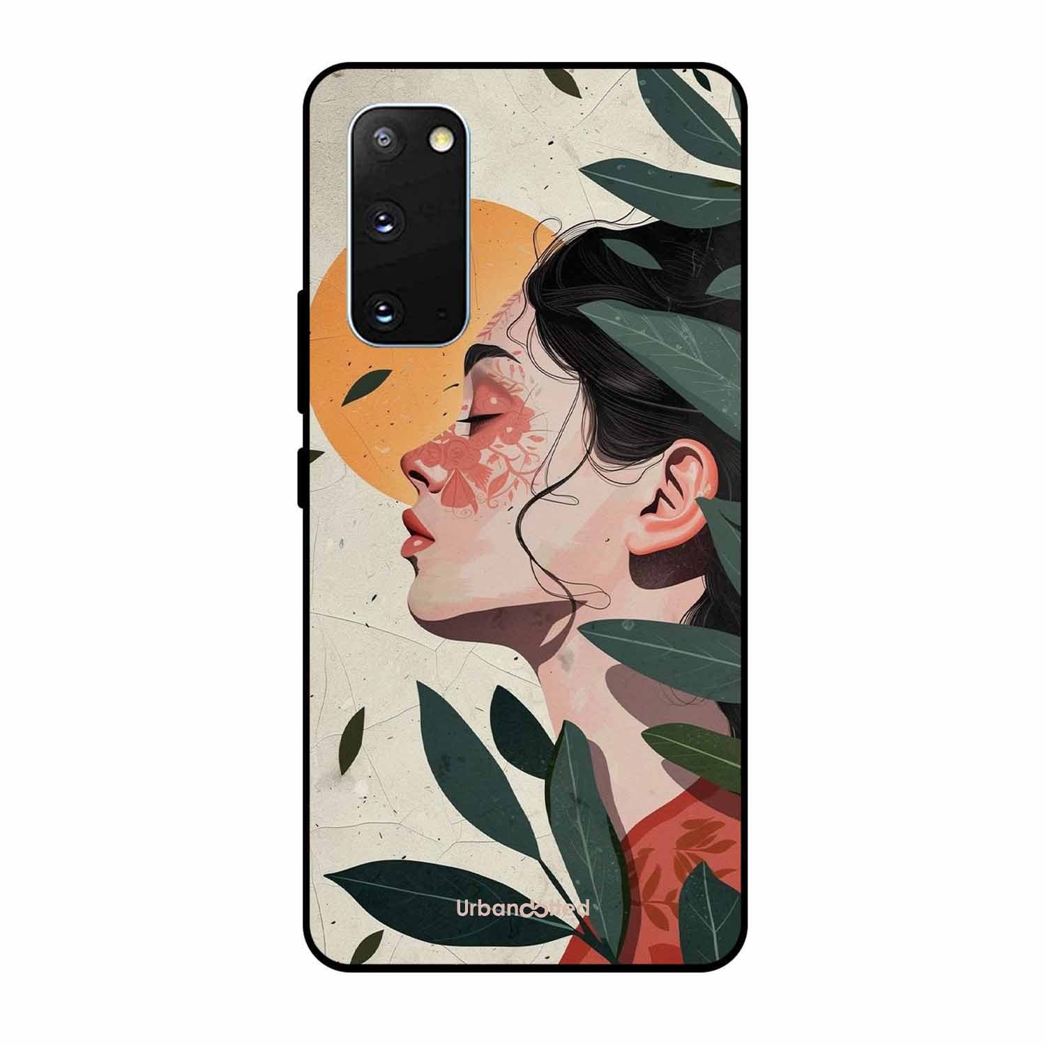 Nature's Embrace Glass Case For Samsung S20