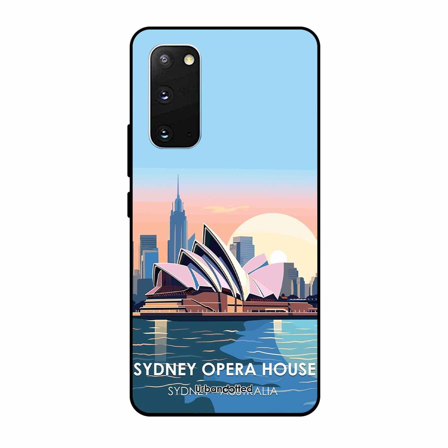 Sydney Opera House Sunrise Glass Case For Samsung S20