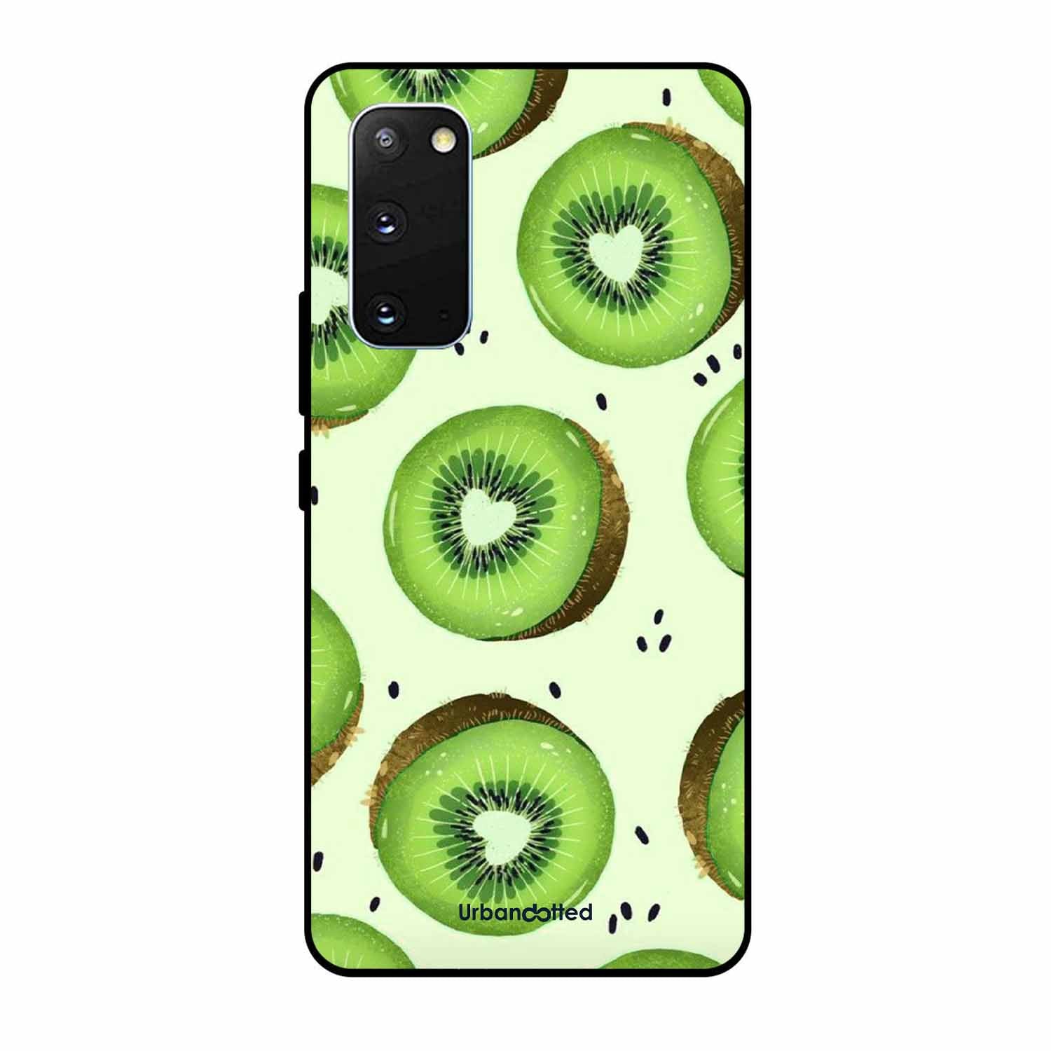 Tropical Kiwi Fruit Glass Case For Samsung S20