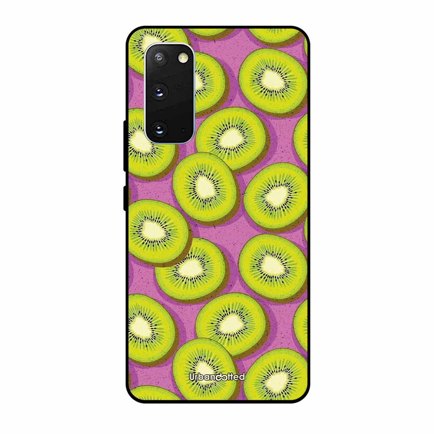 Refreshing Kiwi Glass Case For Samsung S20
