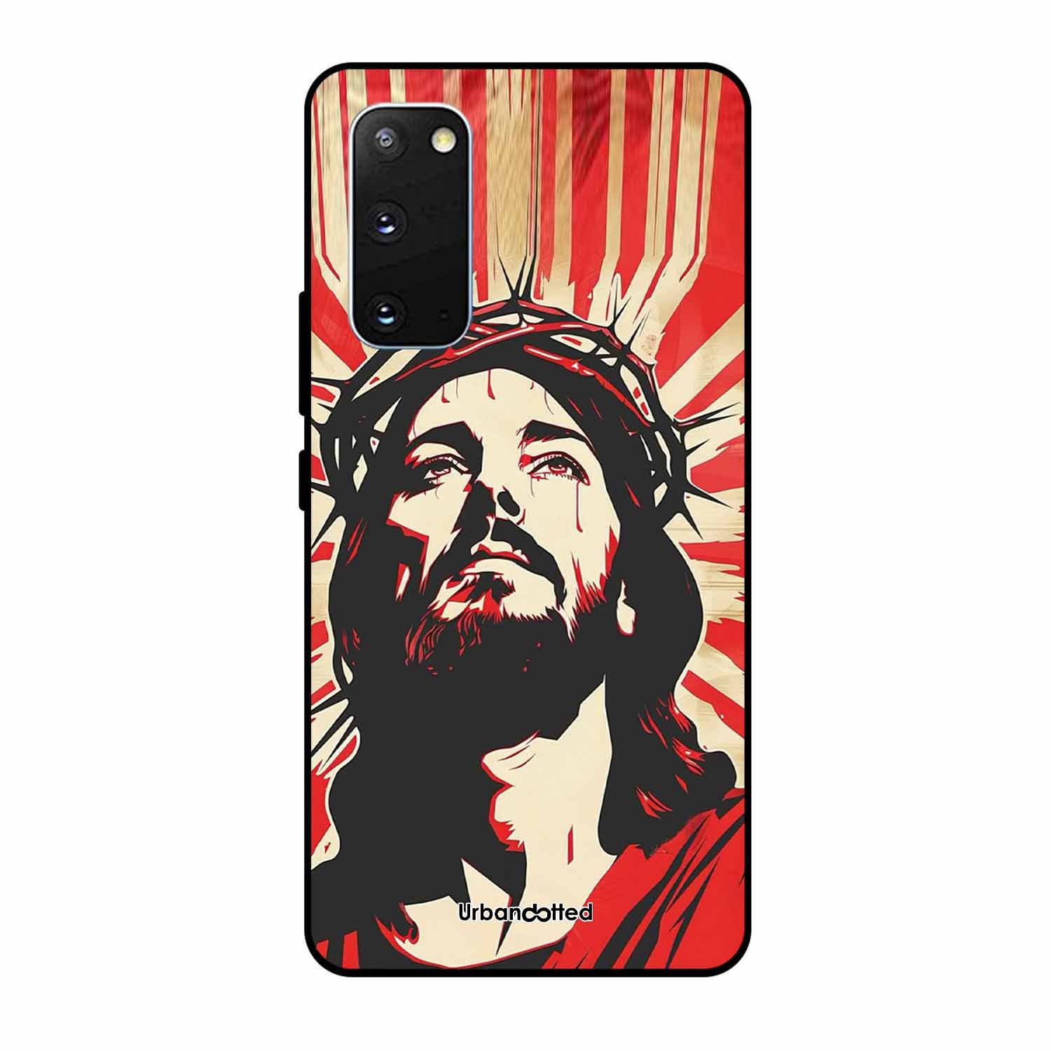 Spiritual Art Glass Case For Samsung S20