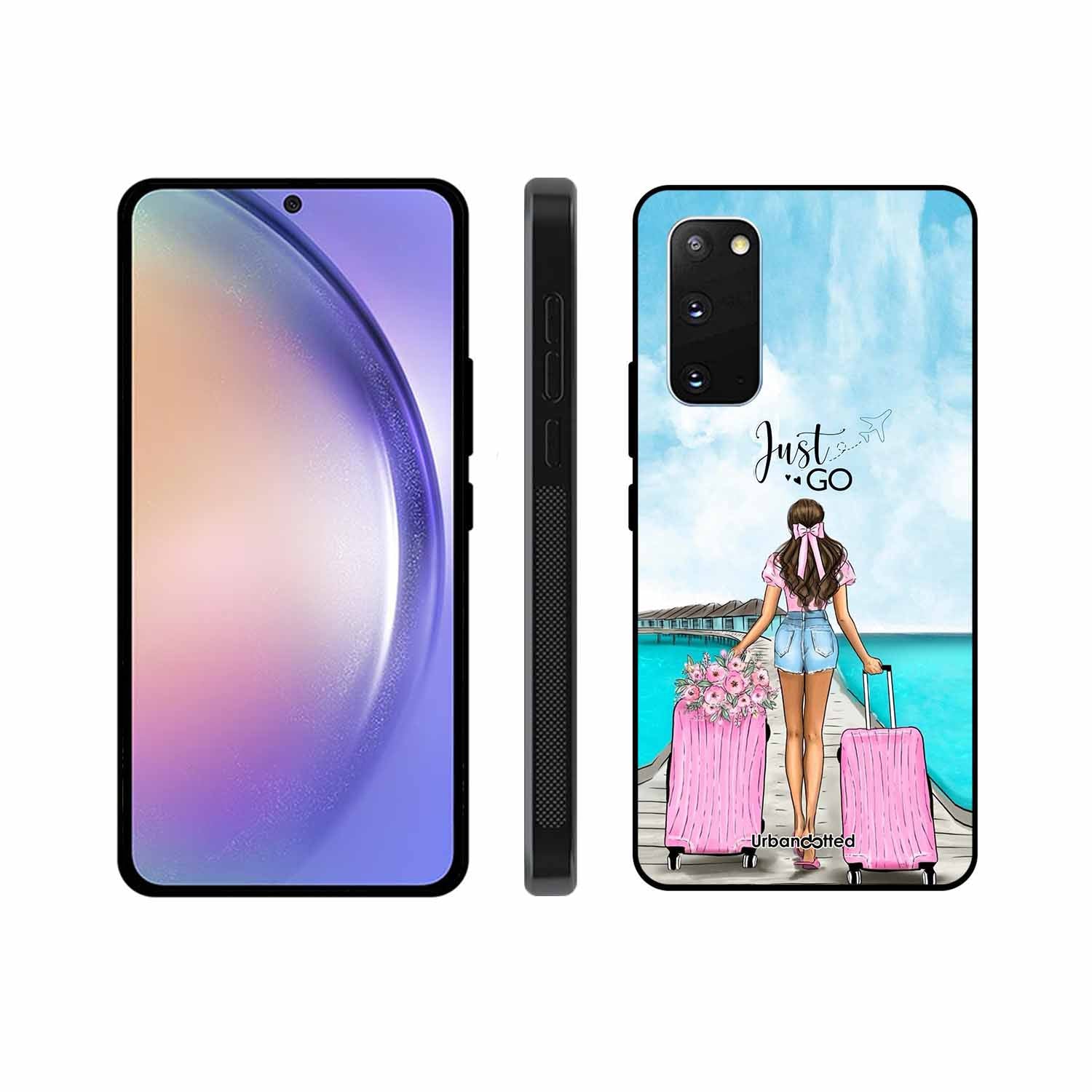 Just Go Travel Glass Case For Samsung S20