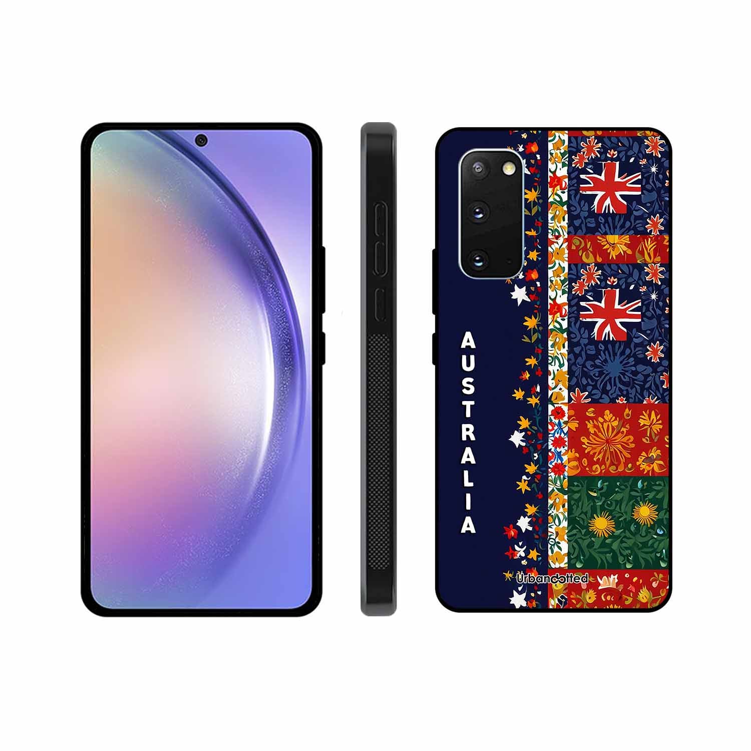 Australian National Pride Glass Case For Samsung S20