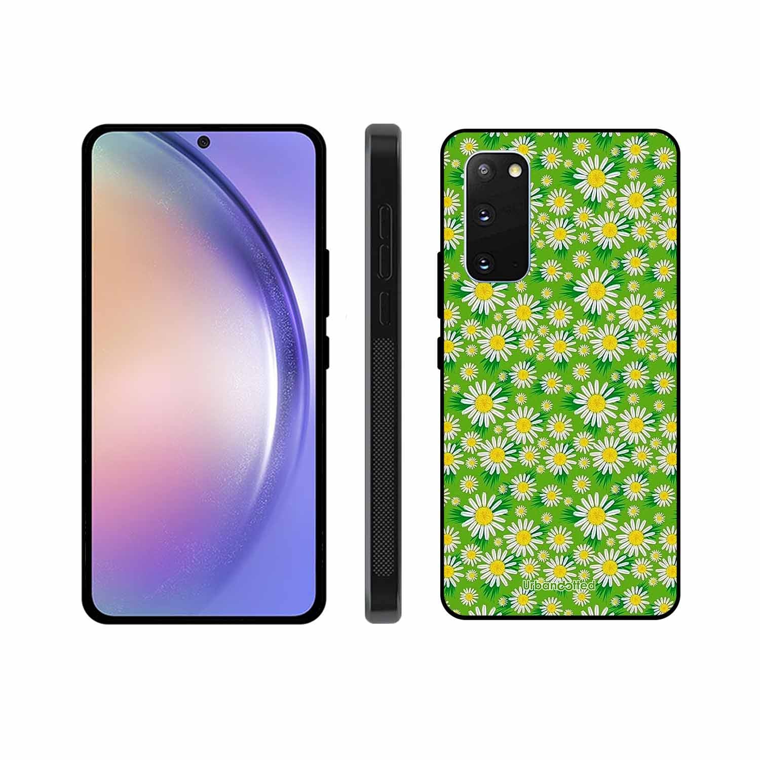 Cheerful Daisy Glass Case For Samsung S20