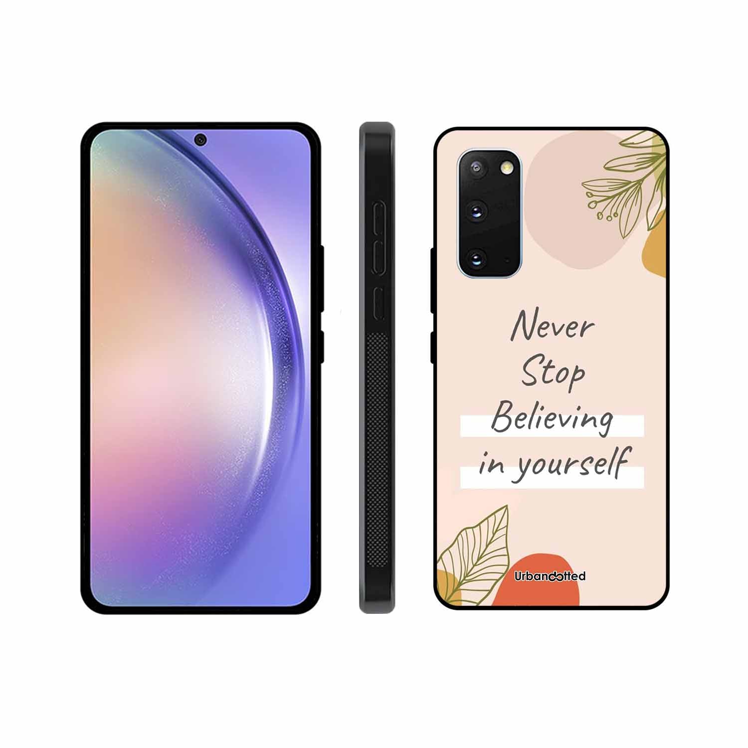 Believe in Yourself Glass Case For Samsung S20