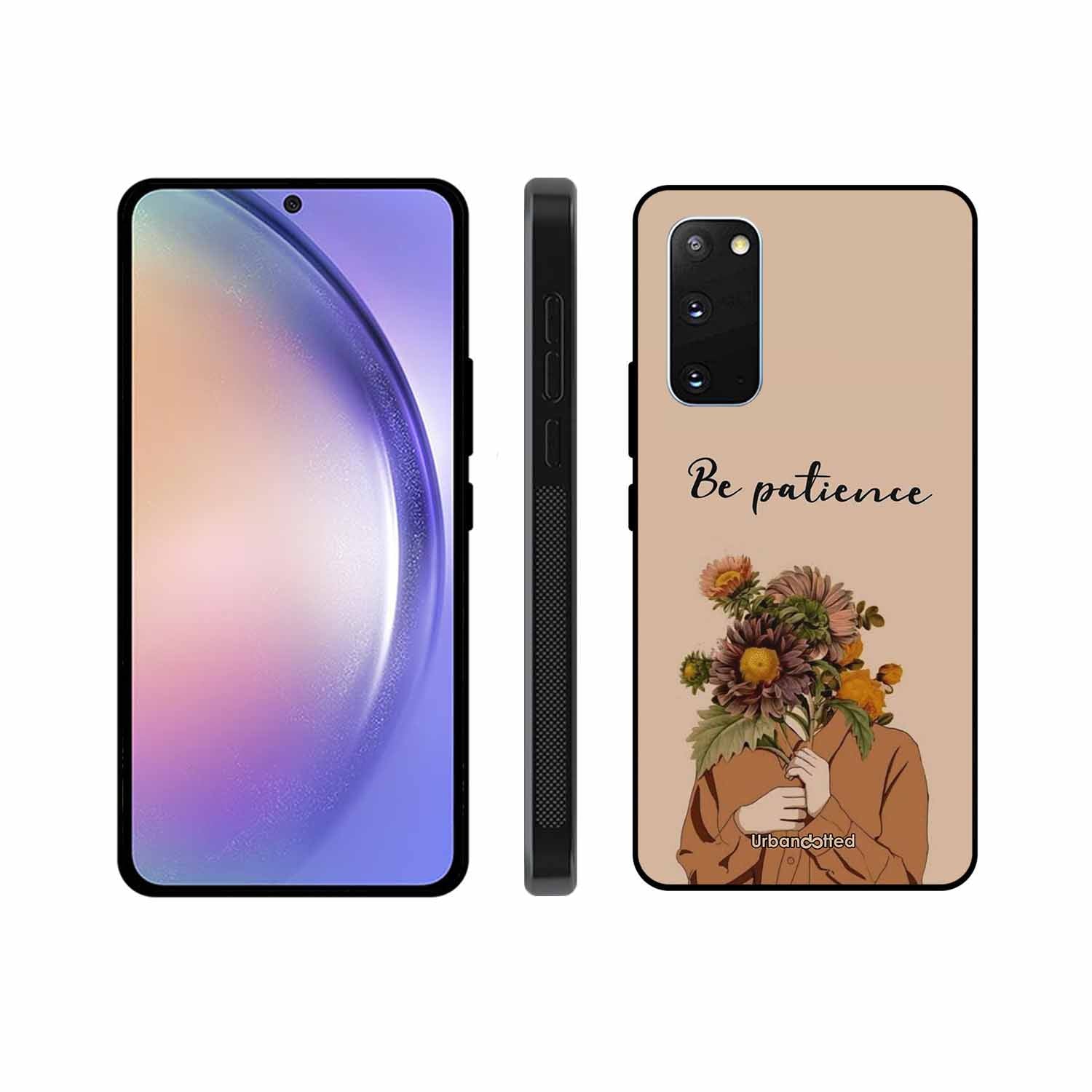 Gentle Bloom Patience Glass Case For Samsung S20