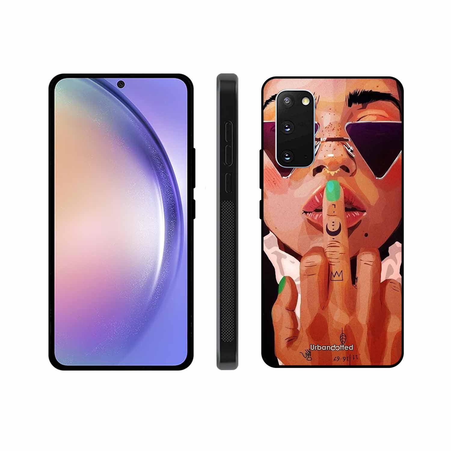 Unfiltered Attitude Glass Case For Samsung S20
