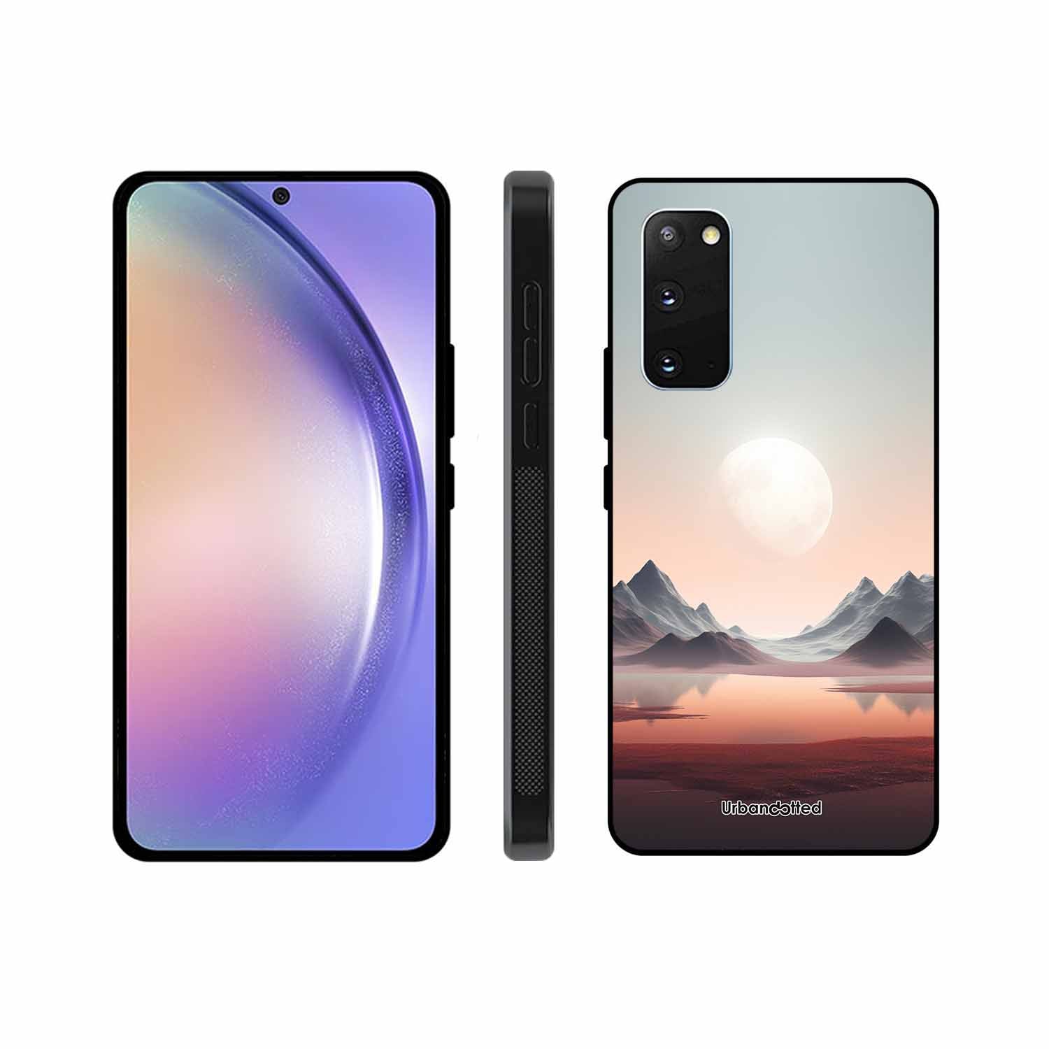 Tranquil Landscape Reflection Glass Case For Samsung S20
