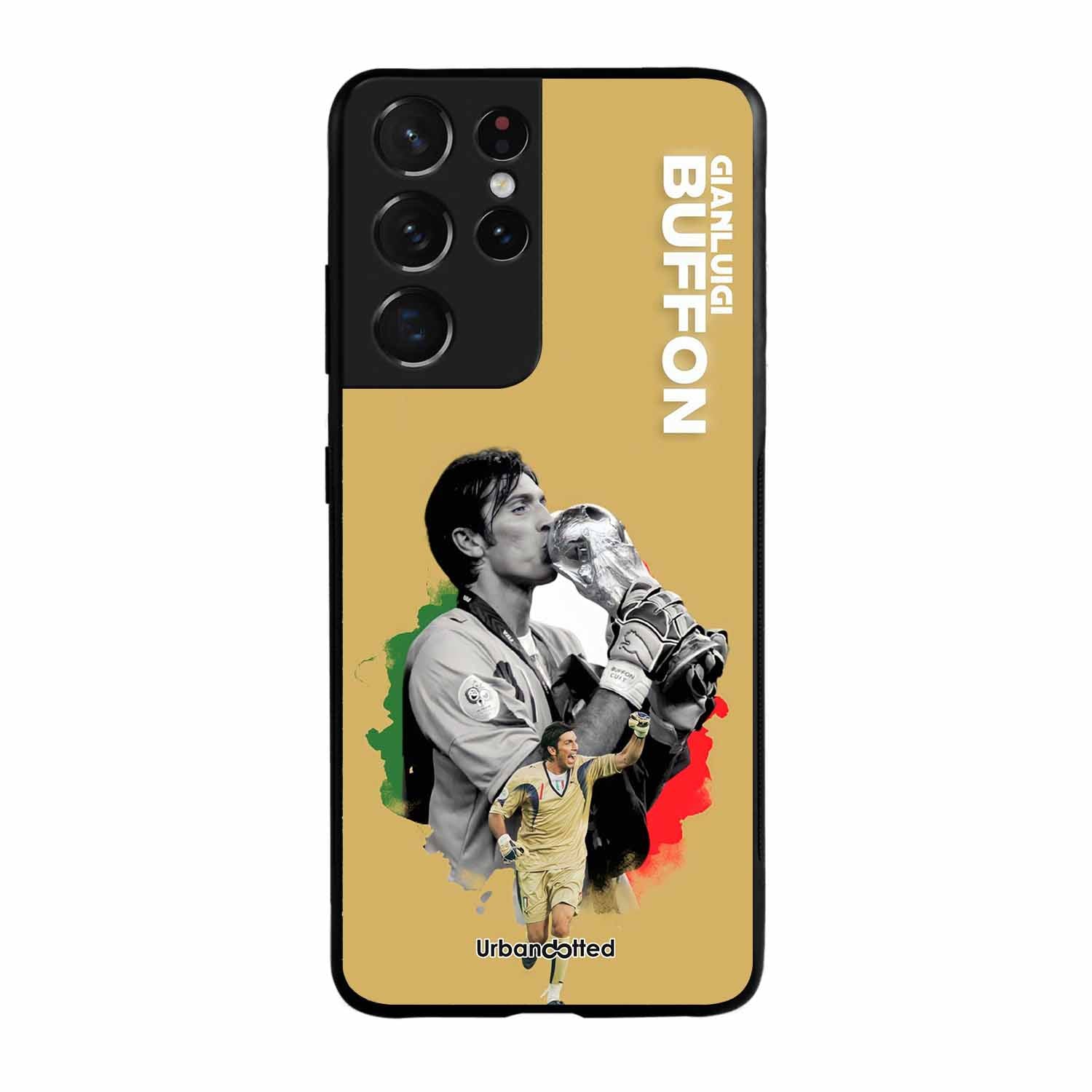 Gianluigi Buffon Legend Glass Case For Samsung S21 Ultra 5G