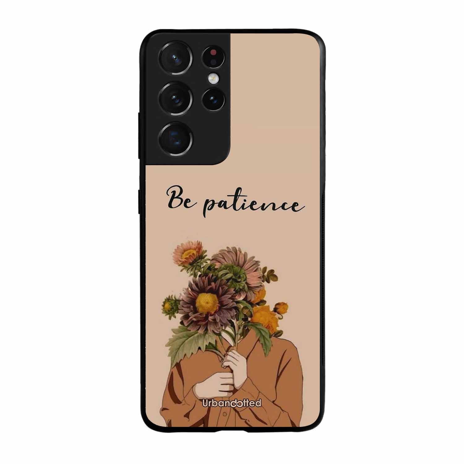 Gentle Bloom Patience Glass Case For Samsung S21 Ultra 5G